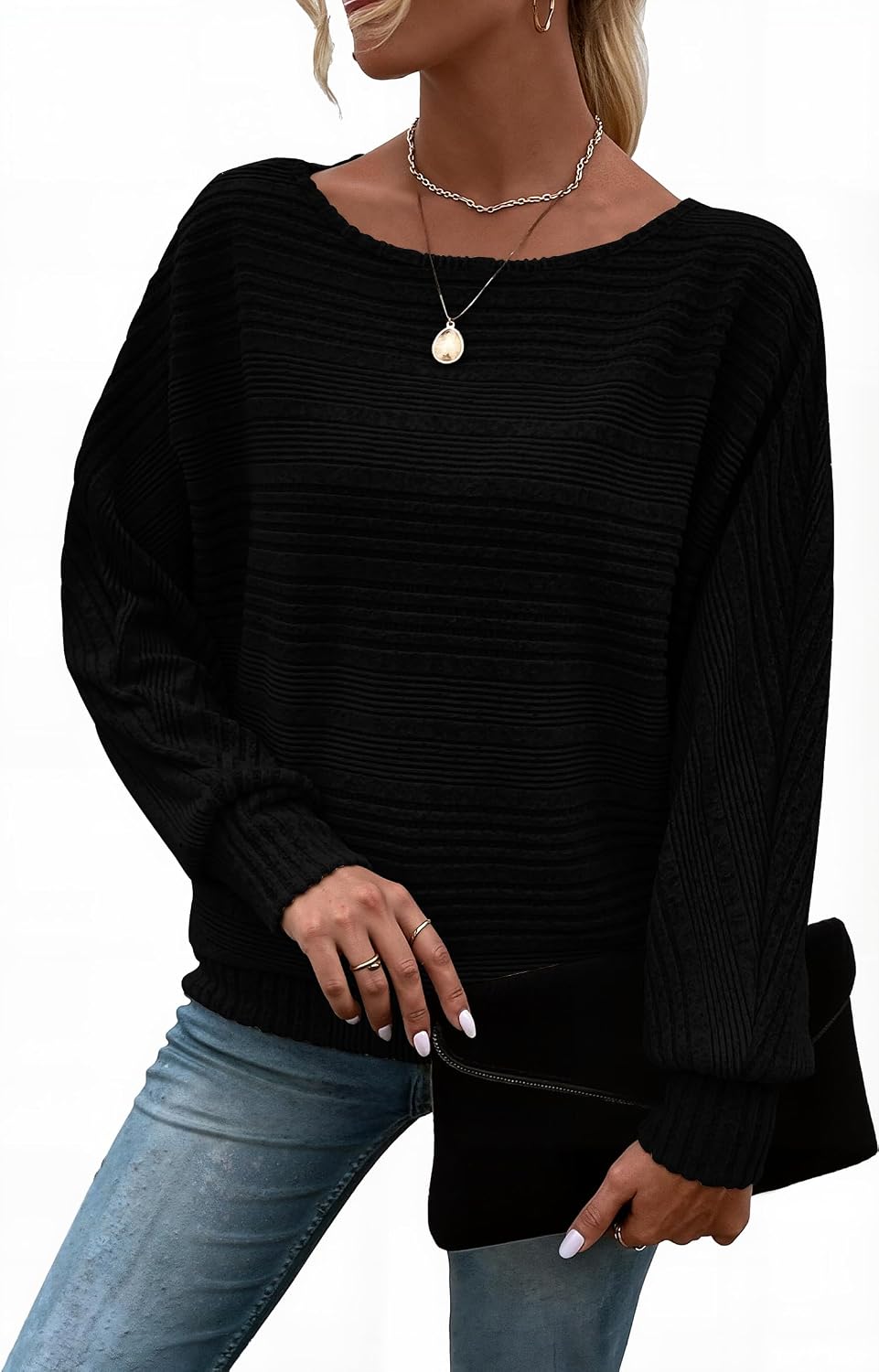Long Sleeve Shirts for Women Tunic Tops Pullover Sweaters