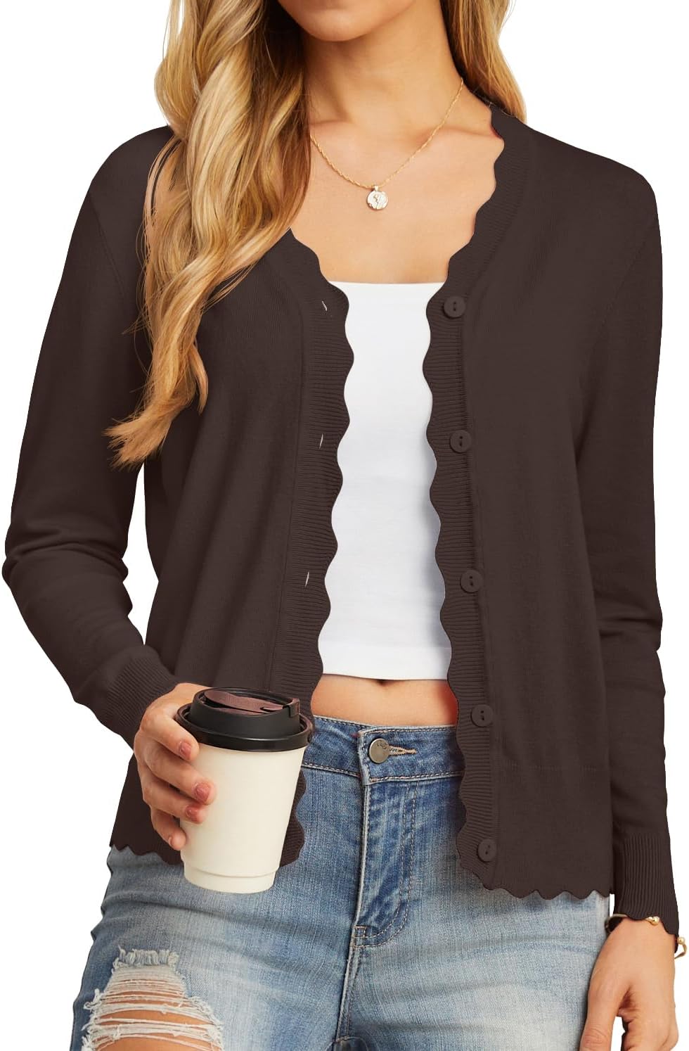 GRECERELLE Cardigan Sweaters for Women Lightweight 2026 Fall Outfits