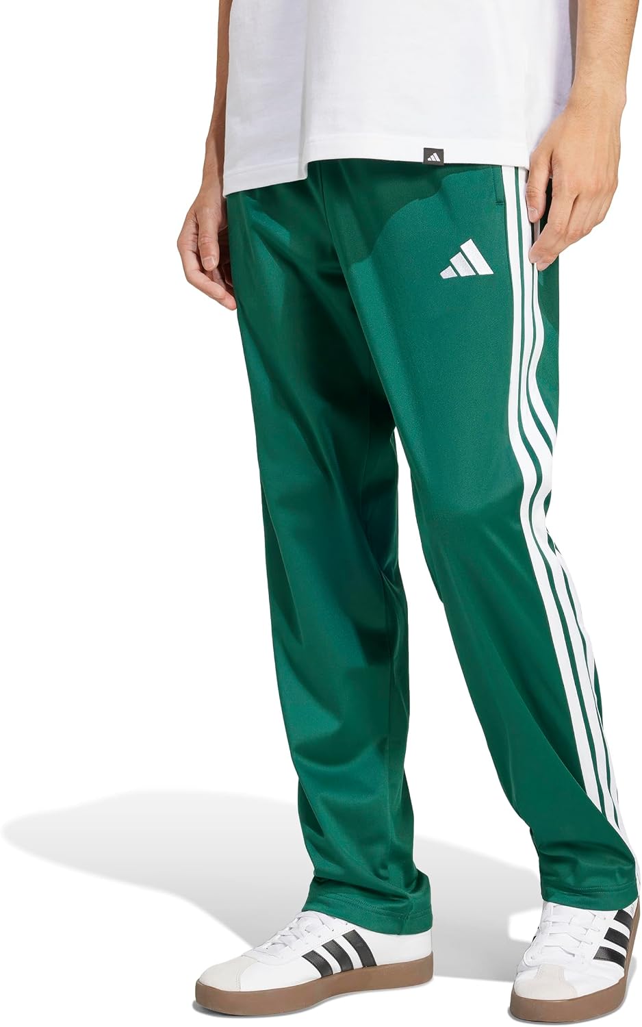 adidas Mens Dayready Open Hem Tracksuit Bottoms Casual - Black
