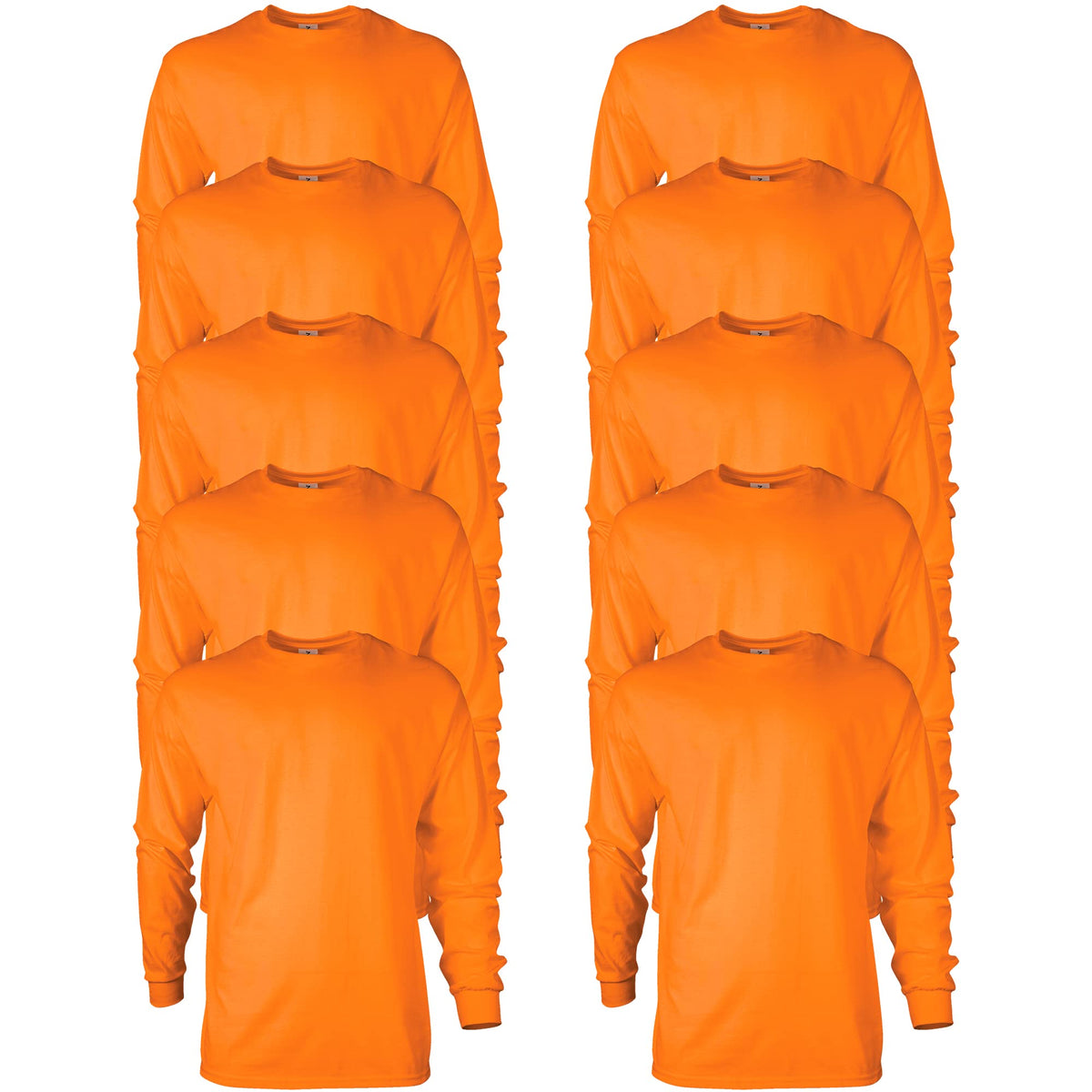 Gildan Adult Ultra Cotton Long Sleeve T-Shirt, Style G2400, Multipack
