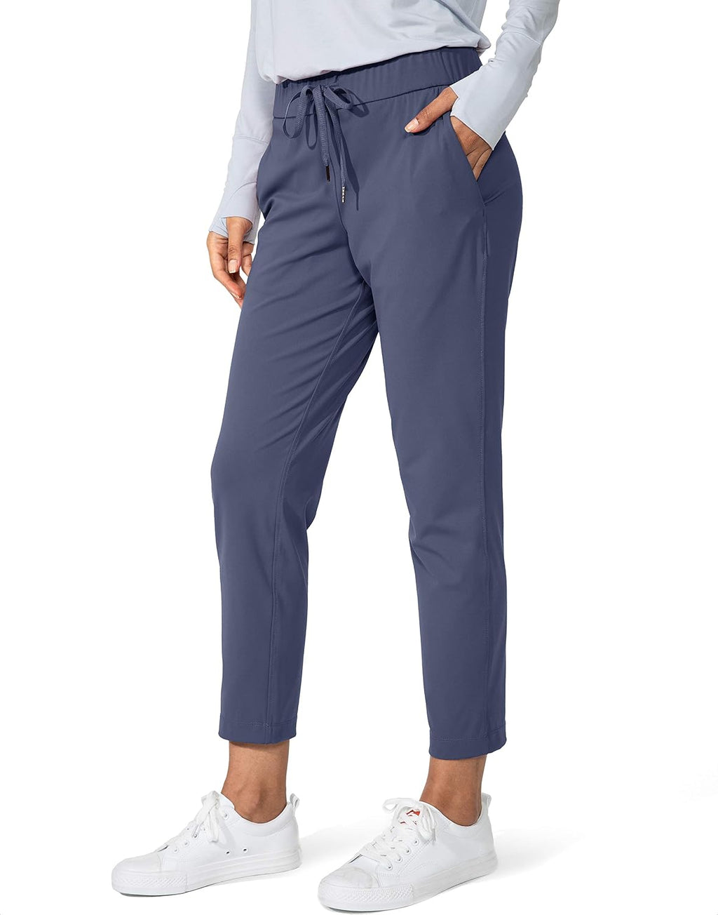 G Gradual Women's Pants with Deep Pockets 7/8 Stretch Ankle Sweatpants