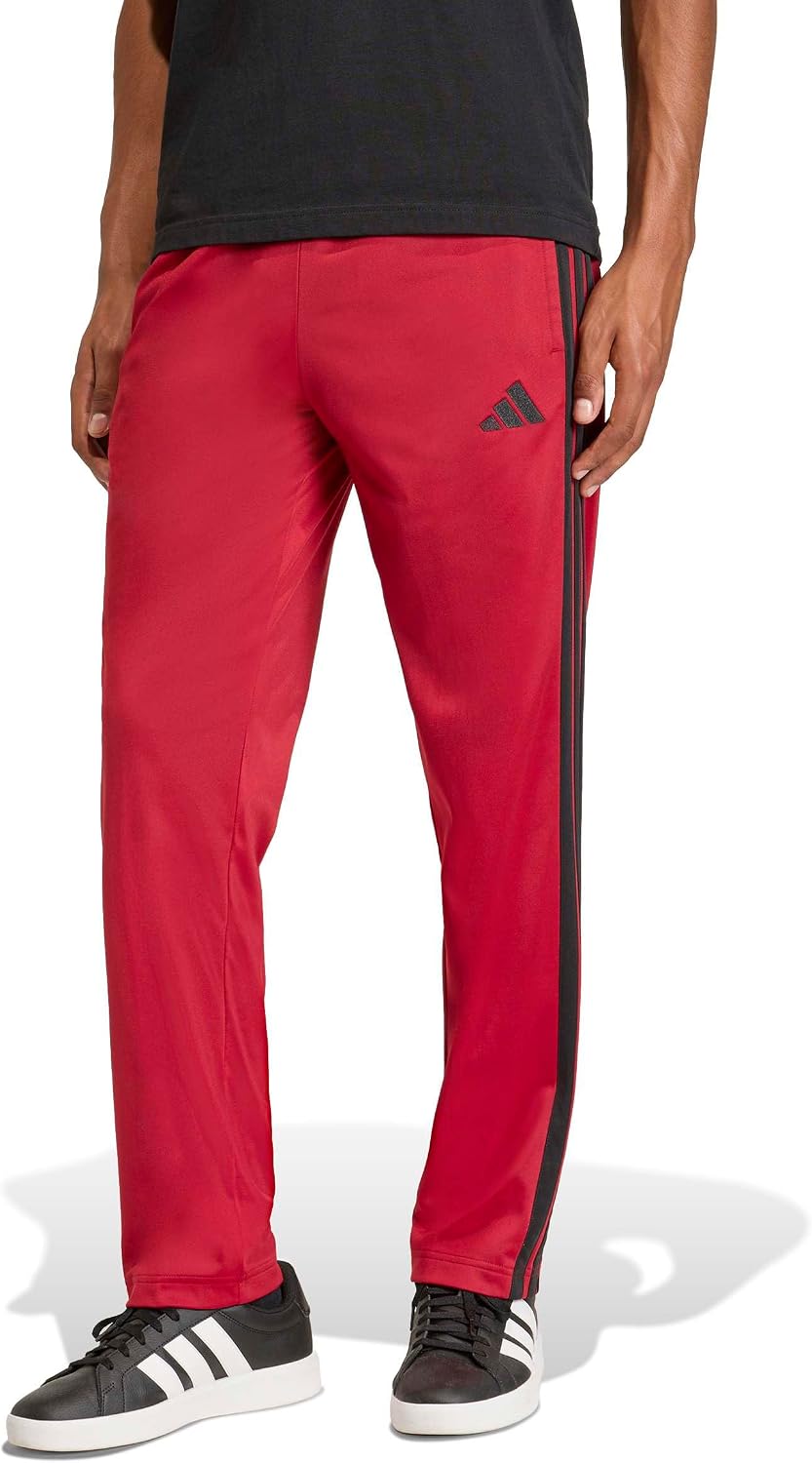 adidas Mens Dayready Open Hem Tracksuit Bottoms Casual - Black