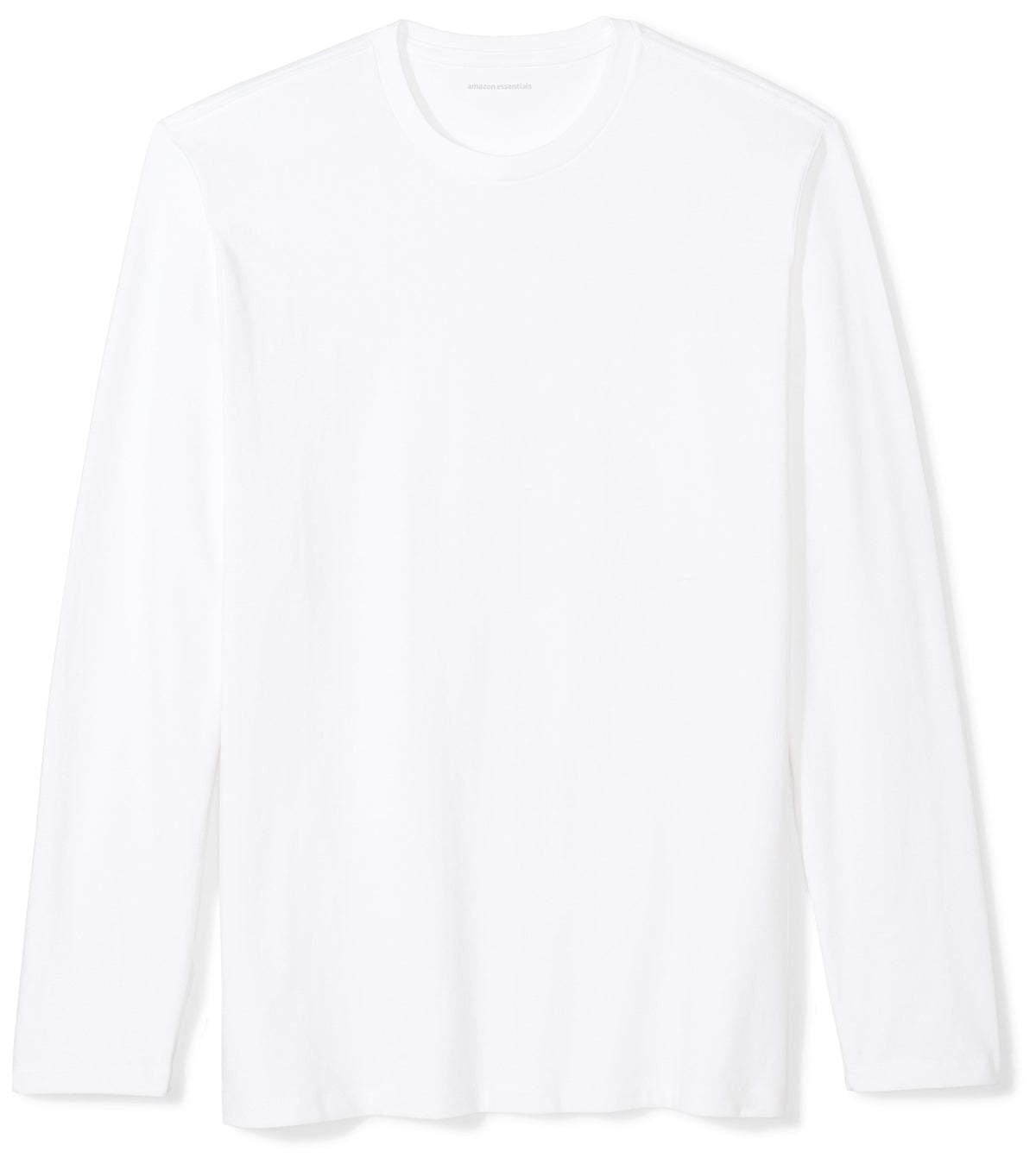 Amazon Essentials Men's Regular-Fit Crewneck Long-Sleeve T-Shirt, Casual Cotton Jersey