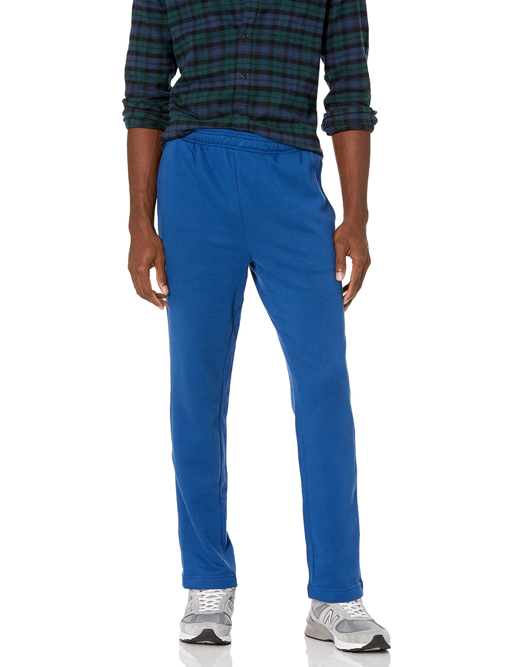 Amazon Essentials Men's Fleece Open Bottom Sweatpant (Available in Big & Tall)