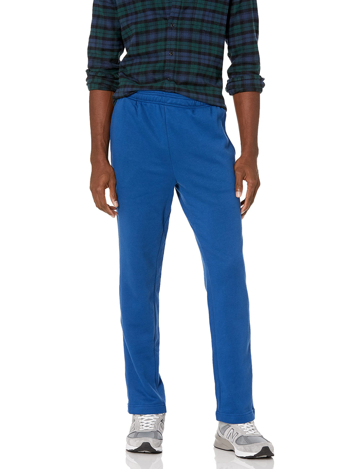 Amazon Essentials Men's Fleece Open Bottom Sweatpant (Available in Big & Tall)