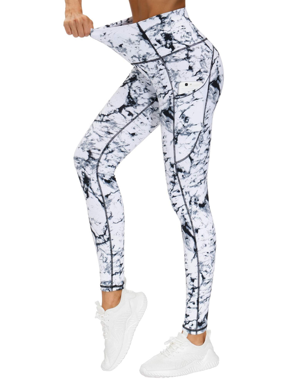 THE GYM PEOPLE Women's Thick High Waist Yoga Pants Workout Leggings