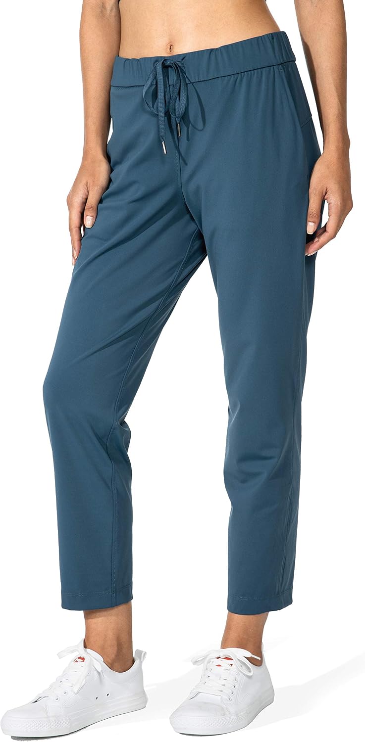 G Gradual Women's Pants with Deep Pockets 7/8 Stretch Ankle Sweatpants