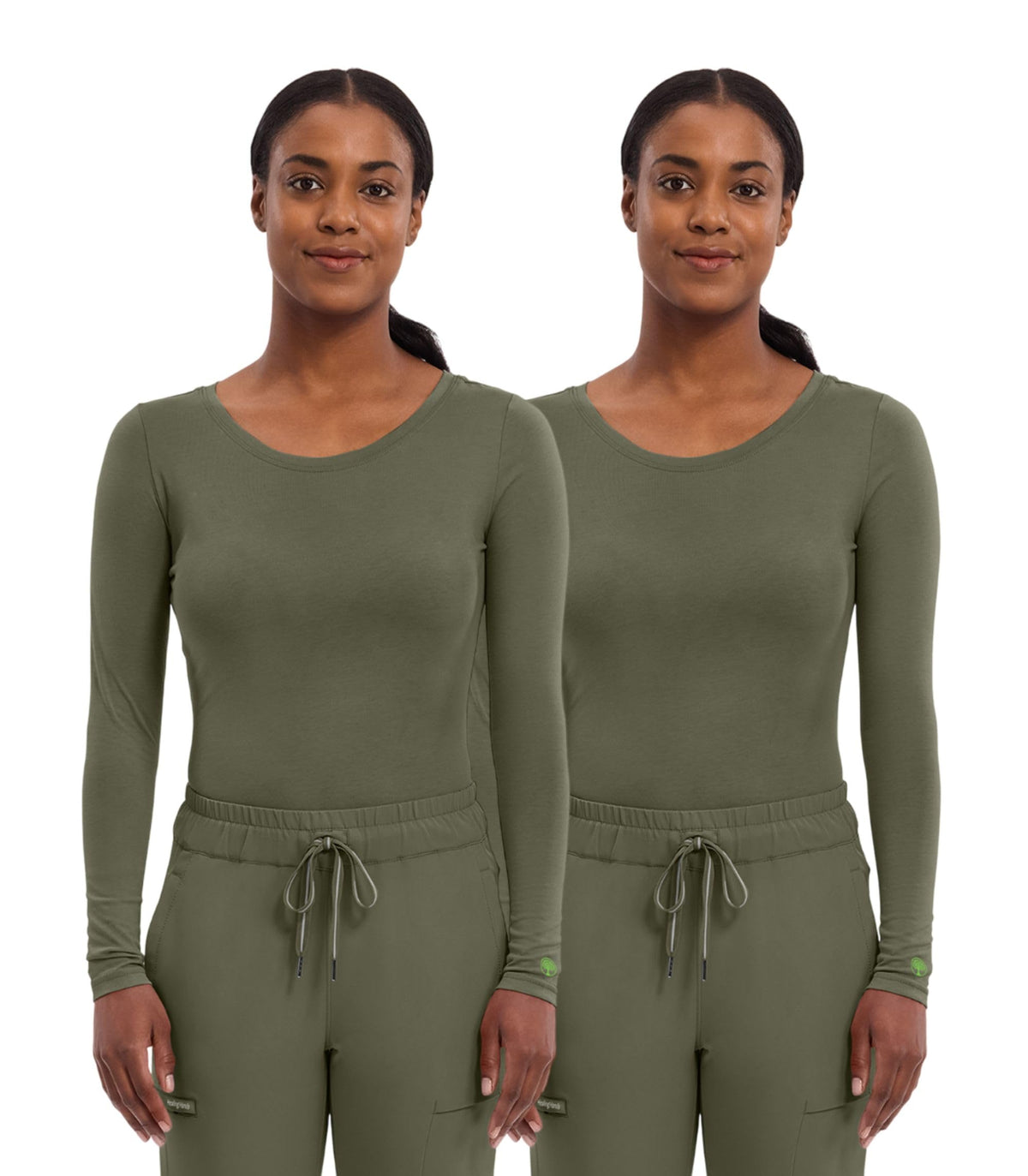 Healing Hands Underscrub Long Sleeve Women Knits Scrub Tops