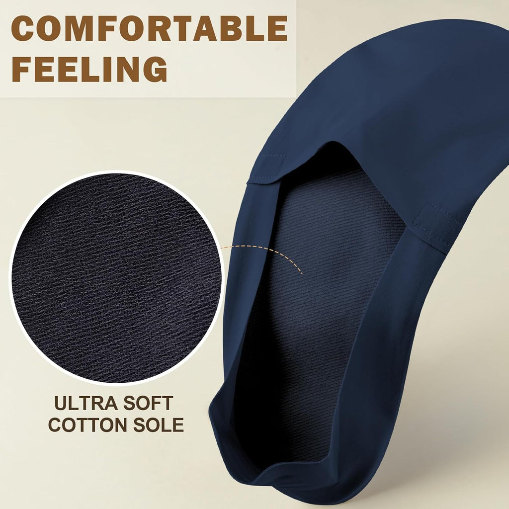 Sofier No Show Socks Womens,6 Pairs Non Slip Low Cut Invisible Liner