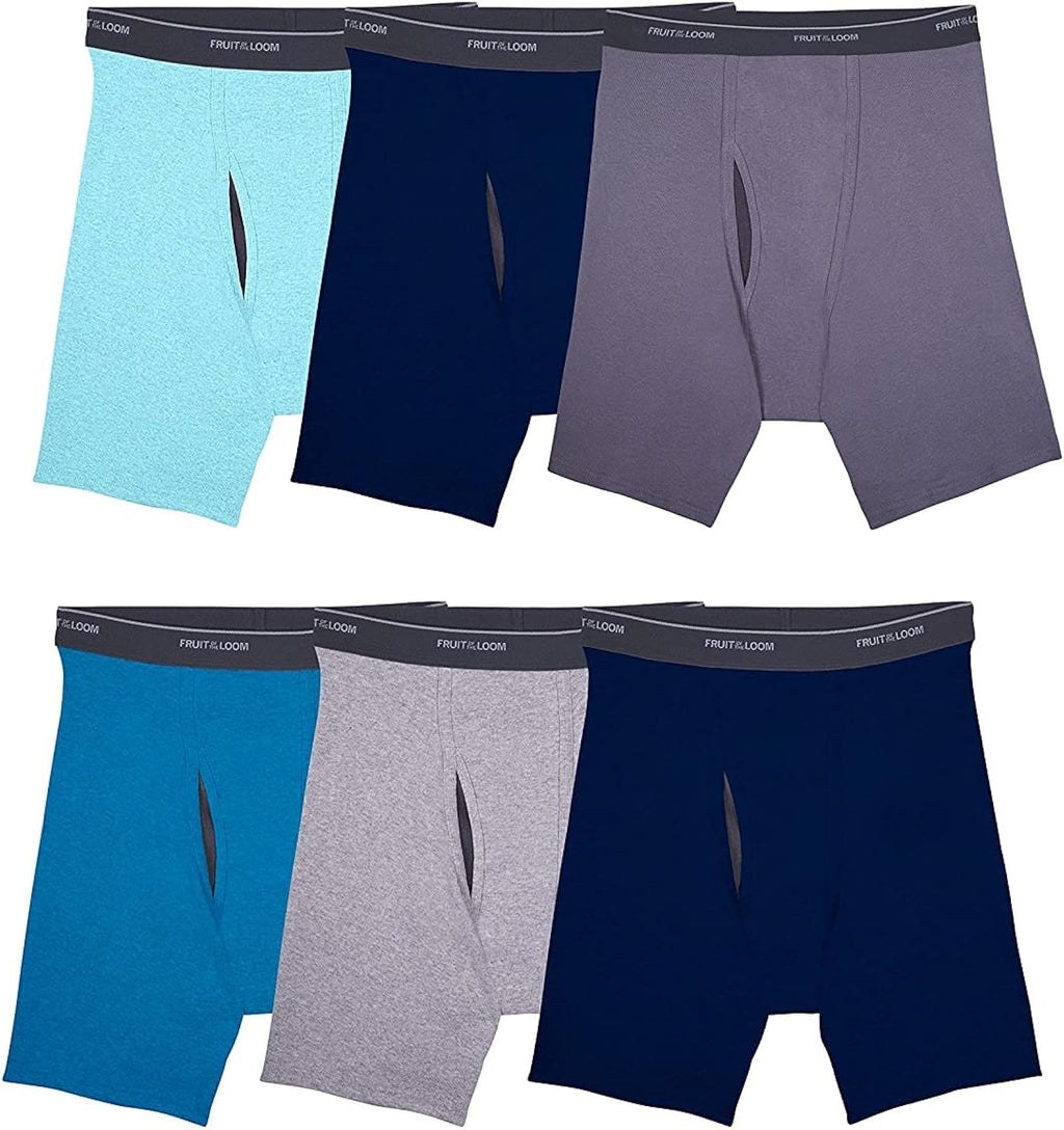 Fruit of the Loom Men's Coolzone Boxer Briefs, Moisture Wicking & Breathable