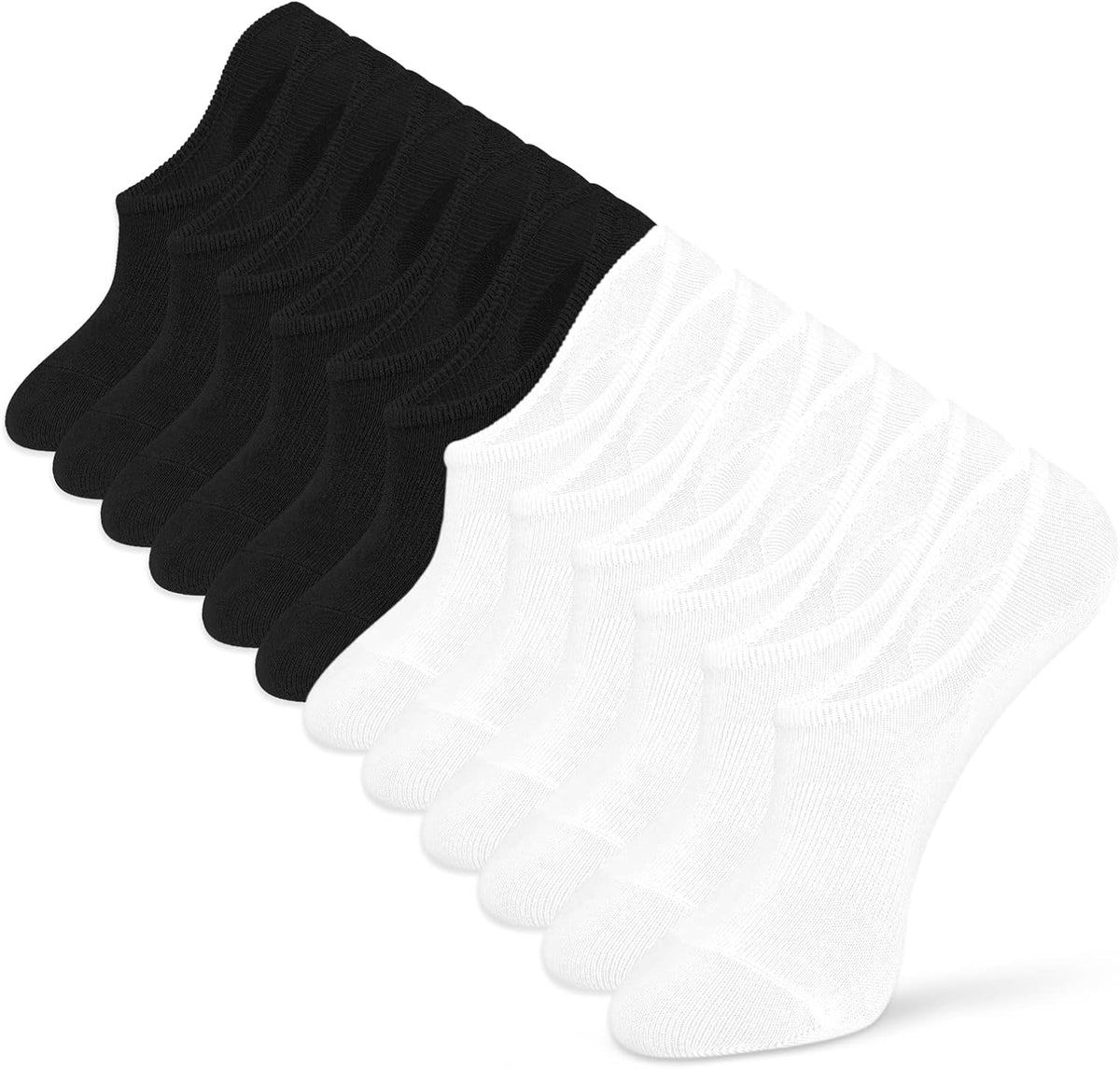 IDEGG Women & Men No Show Low Cut Anti‑Slip Casual Sports Running Socks