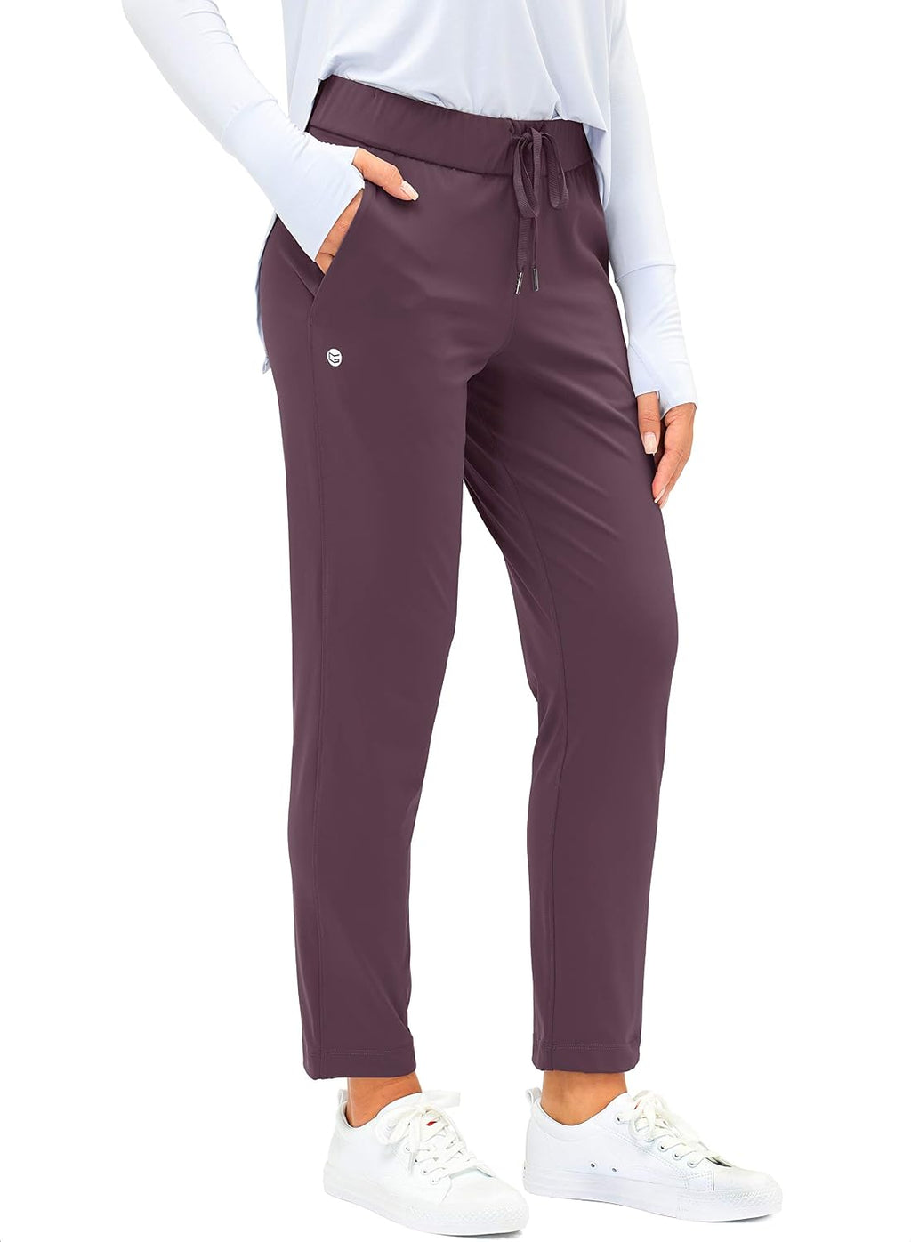 G Gradual Women's Pants with Deep Pockets 7/8 Stretch Ankle Sweatpants