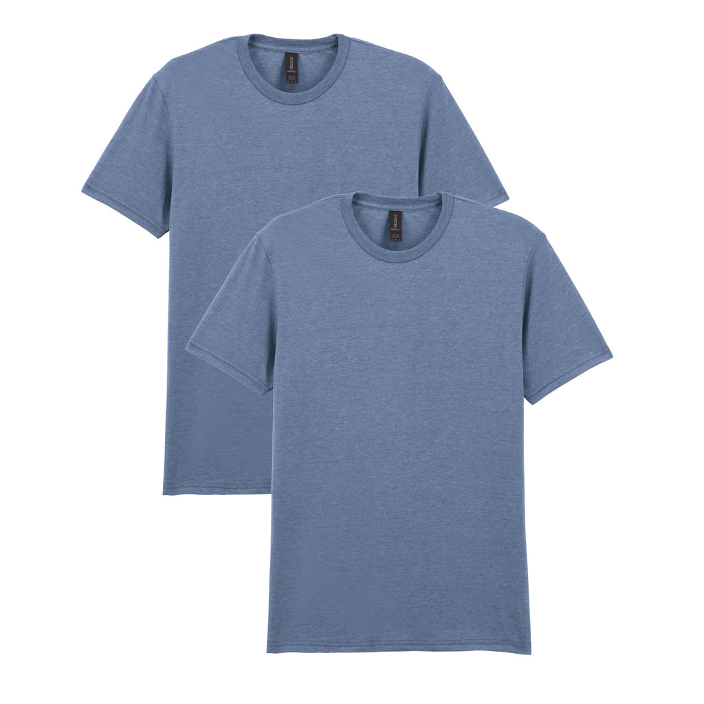 Gildan Adult Softstyle Cotton T-Shirt, Style G64000, Multipack