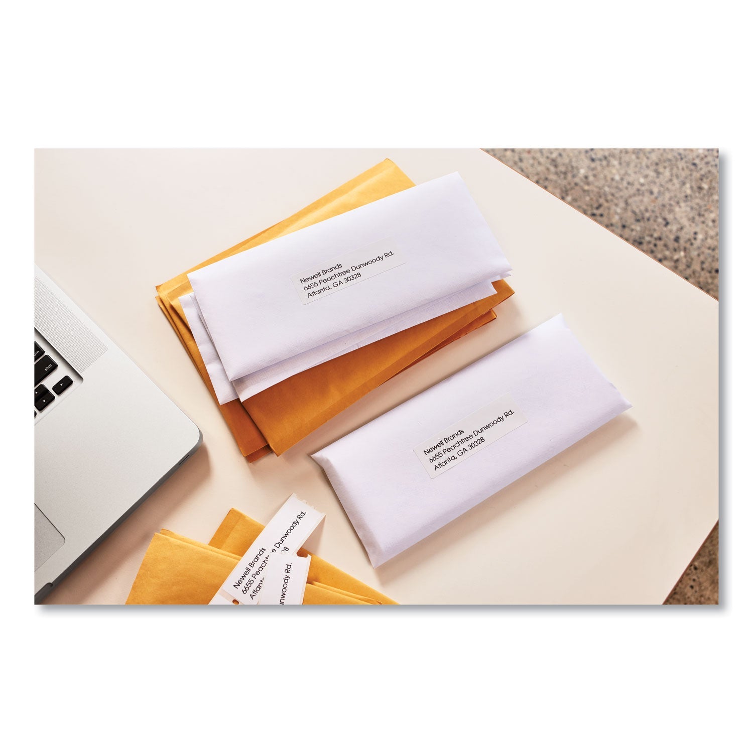 DYMO LabelWriter Address Labels, 1.12" x 3.5", White, 260 Labels/Roll, 2 Rolls/Pack