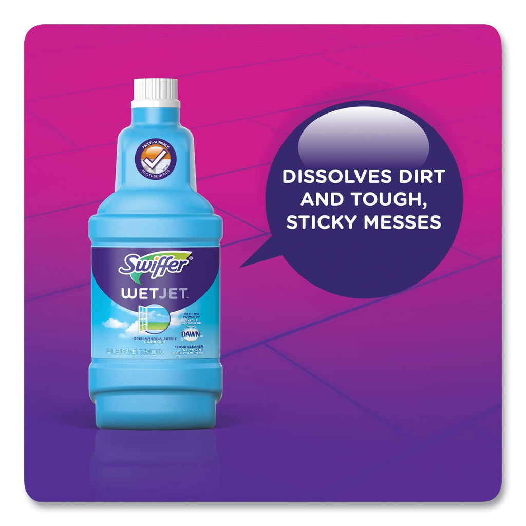 Swiffer WetJet System Cleaning-Solution Refill, Fresh Scent, 1.25 L Bottle