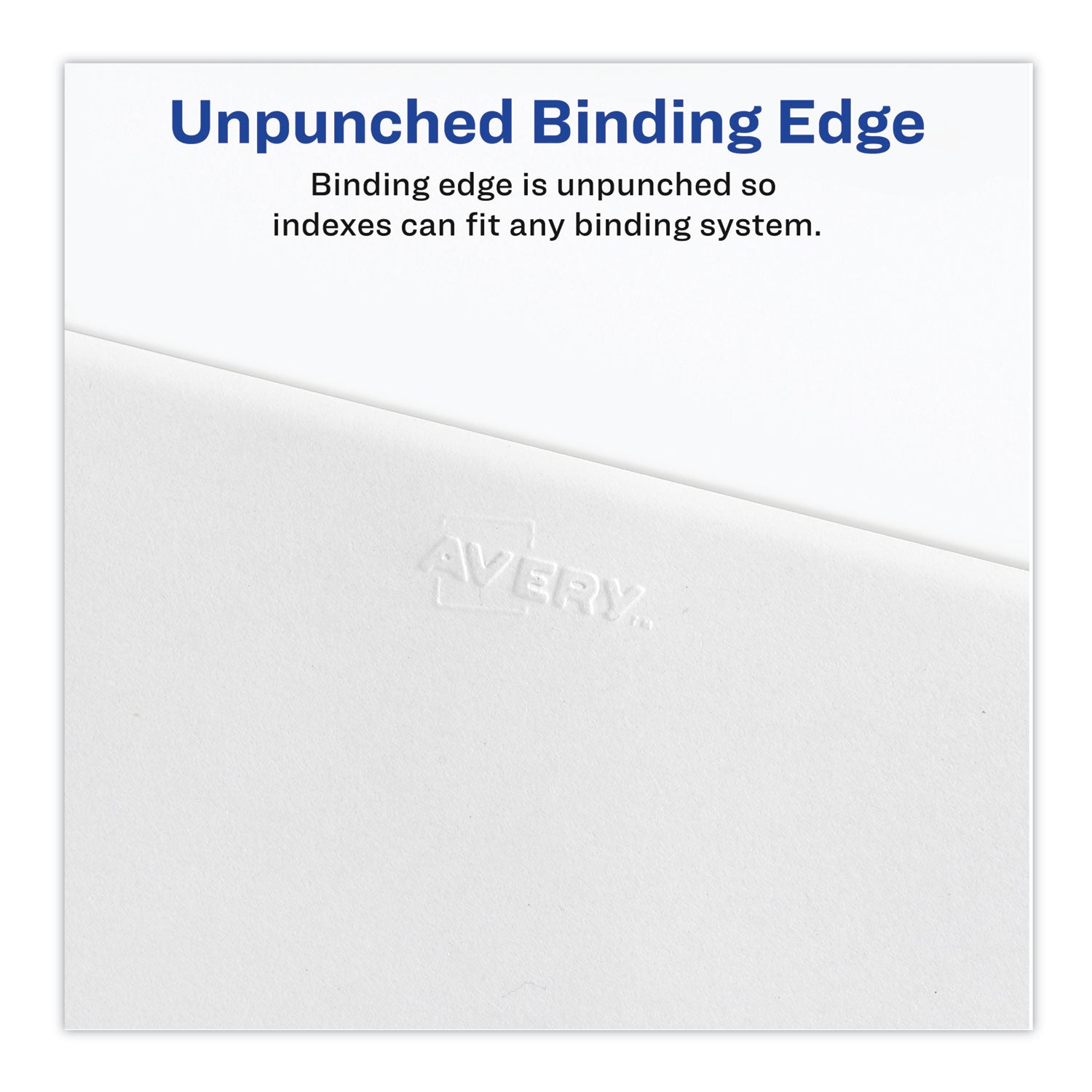 Avery Preprinted Legal Exhibit Side Tab Index Dividers, Avery Style, 26-Tab, W, 11 x 8.5, White, 25/Pack, (1423)