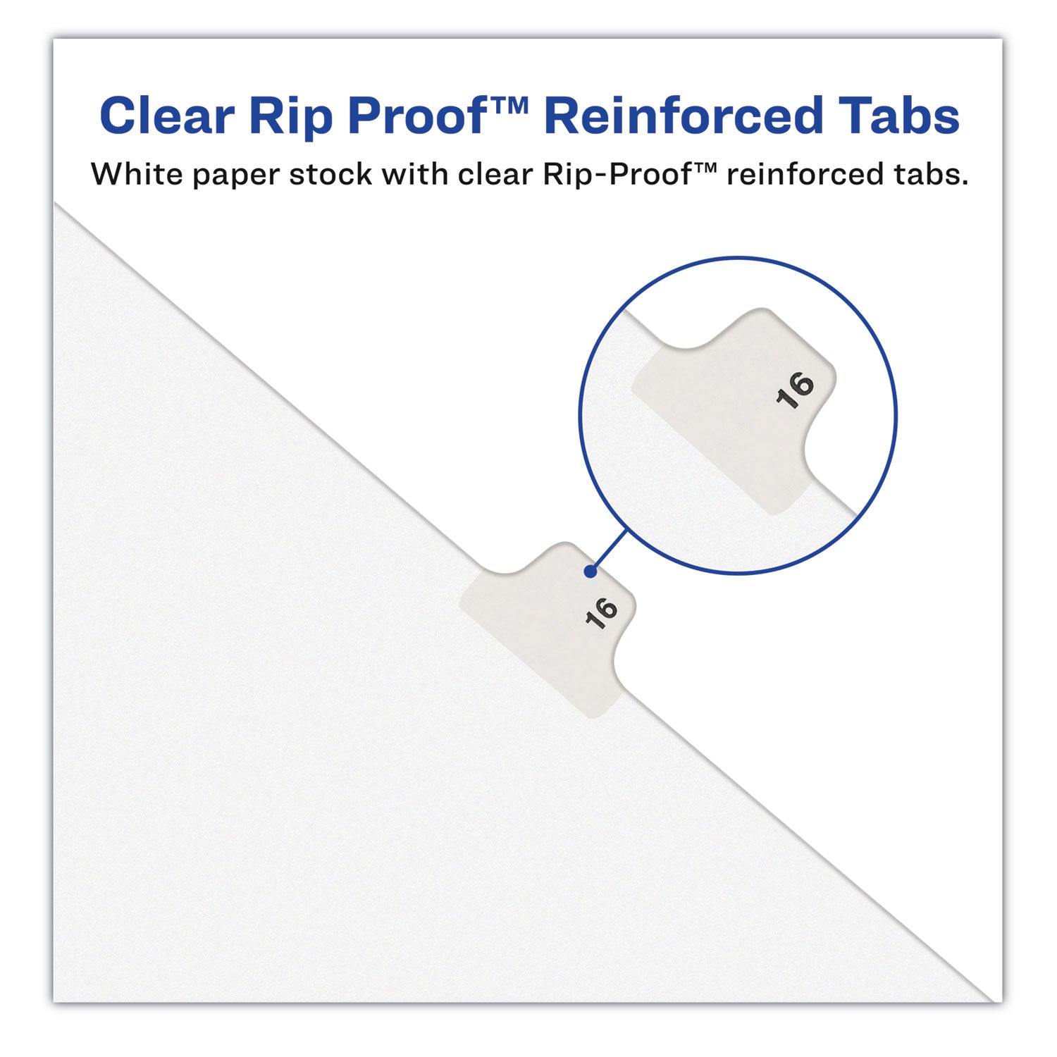 Avery Preprinted Legal Exhibit Side Tab Index Dividers, Avery Style, 26-Tab, W, 11 x 8.5, White, 25/Pack, (1423)