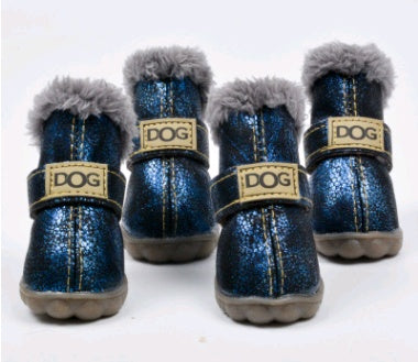 Dog Winter Snow Boots — 10 Colors, Sizes 1–5
