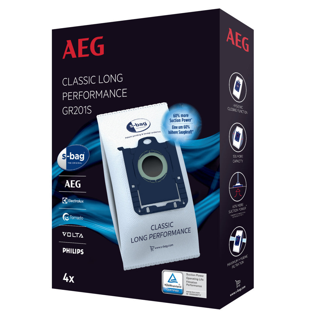 Aeg s-bag long perforated. gr.201s
