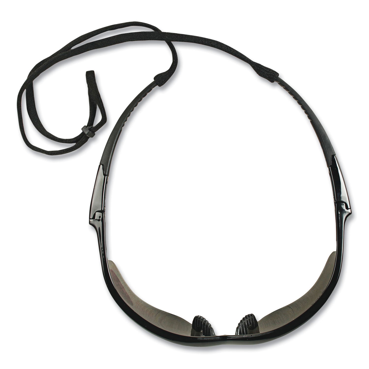 KleenGuard V60 Nemesis Rx Reader Safety Glasses, Black Frame, Smoke Lens, +2.5 Diopter Strength, 6/Box