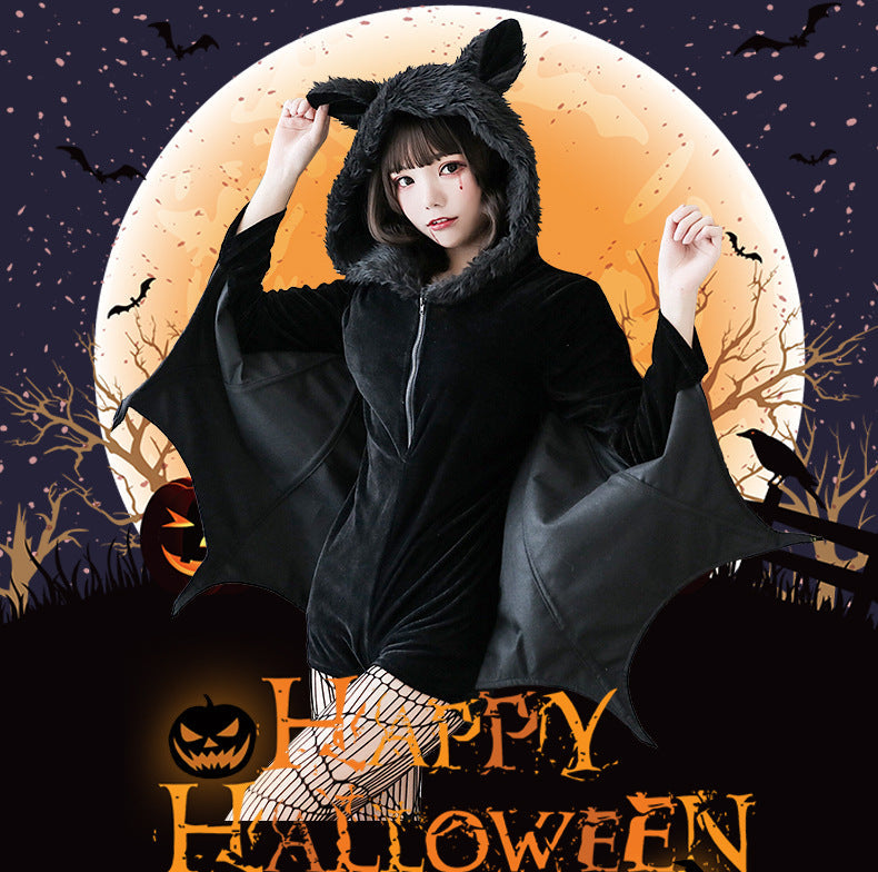 Bat Demon Animal Party Carnival Costume For Role-Playing Performances