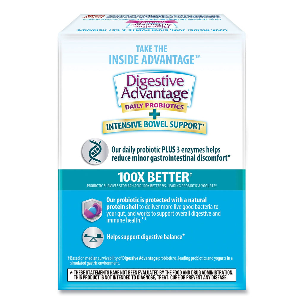 Digestive Advantage Probiotic Intensive Bowel Support Capsule, 96 Count