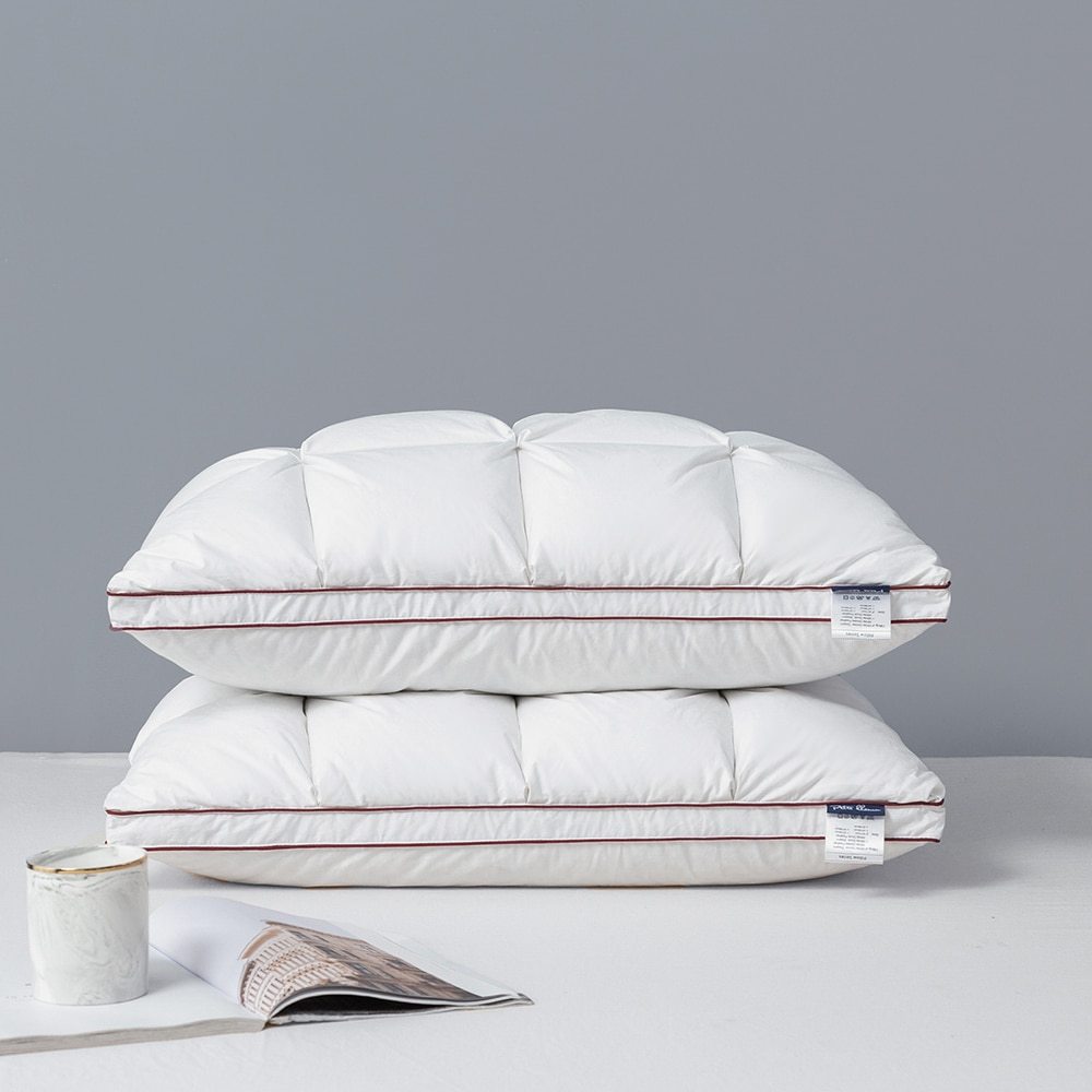 Luxury White Goose Down Pillow
