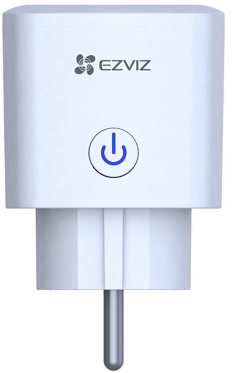 EZVIZ t30 - slimme stekker - wifi - timerfunctie - compitabel met amazon alexa en google home - bediening via app - wit