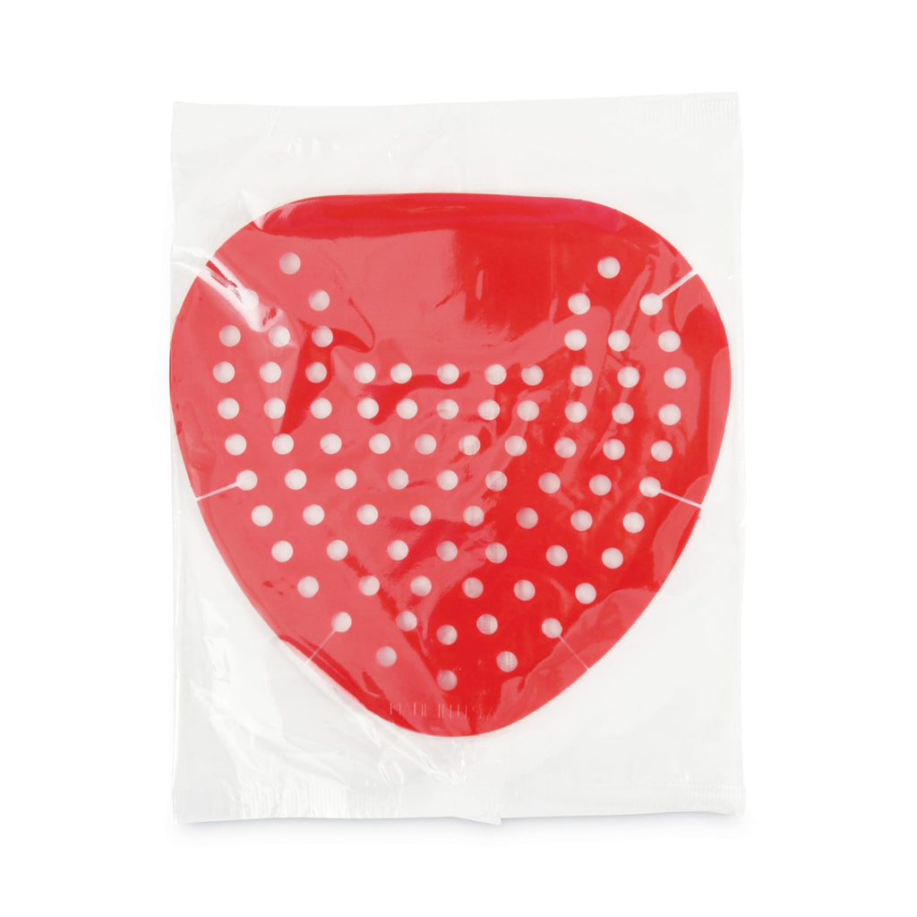 Boardwalk Urinal Screen, Cherry Scent, 3.5 oz, Red, Dozen
