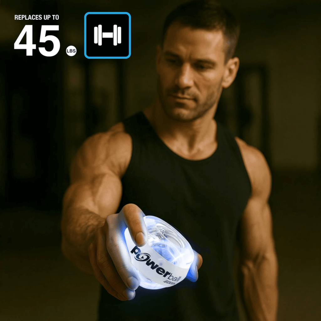 DFX Powerball Platinum Edition Hand Gyroscope Resistance Trainer
