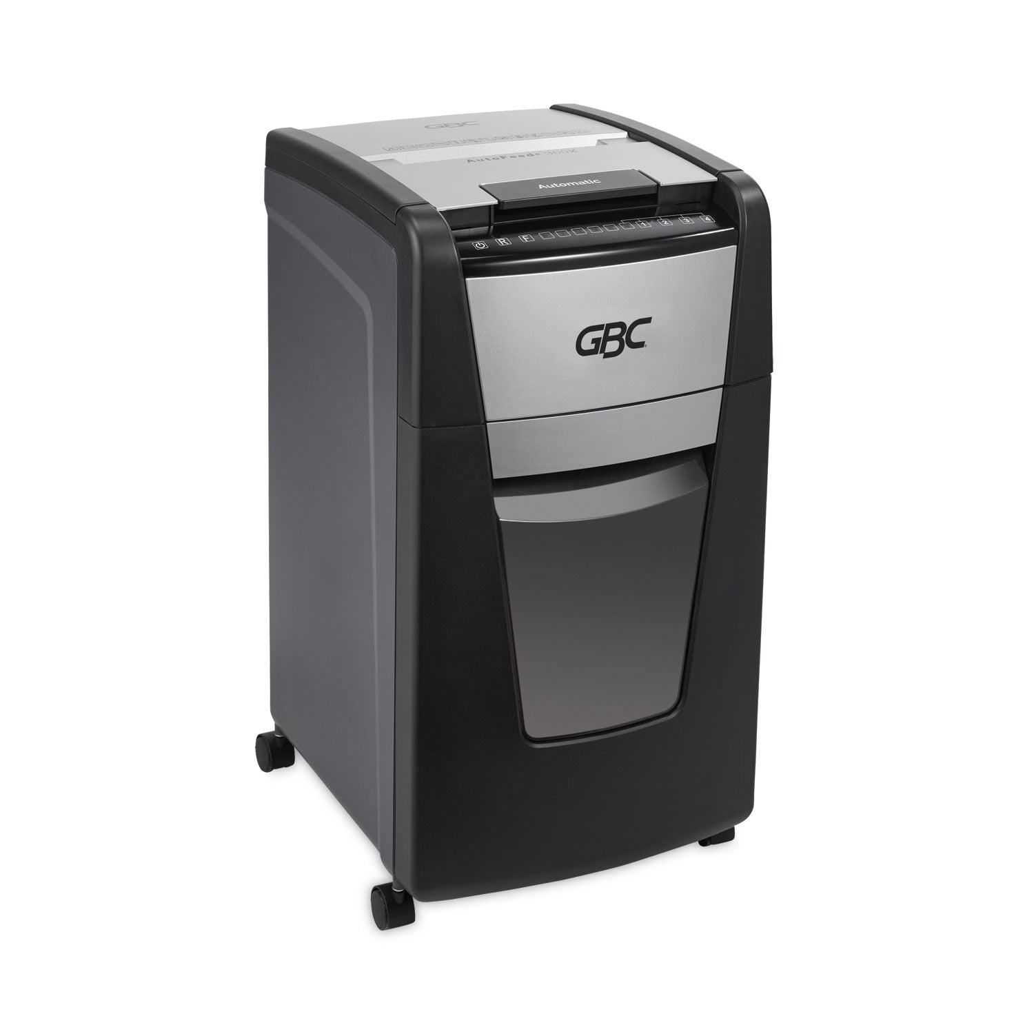 GBC AutoFeed+ 300X Super Cross-Cut Office Shredder, 300 Auto/10 Manual Sheet Capacity