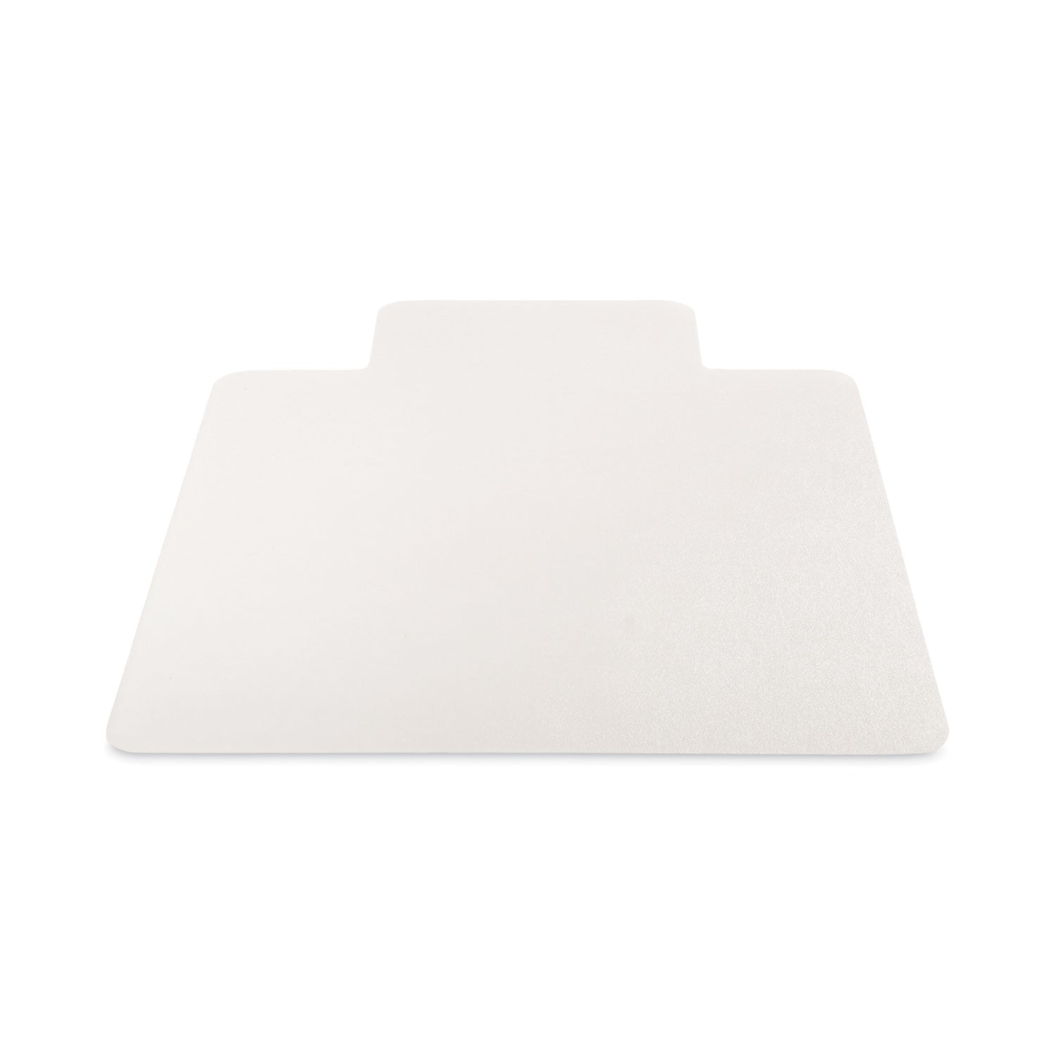 deflecto EconoMat All Day Use Chair Mat for Hard Floors, Lip, 46 x 60, Low Pile, Clear