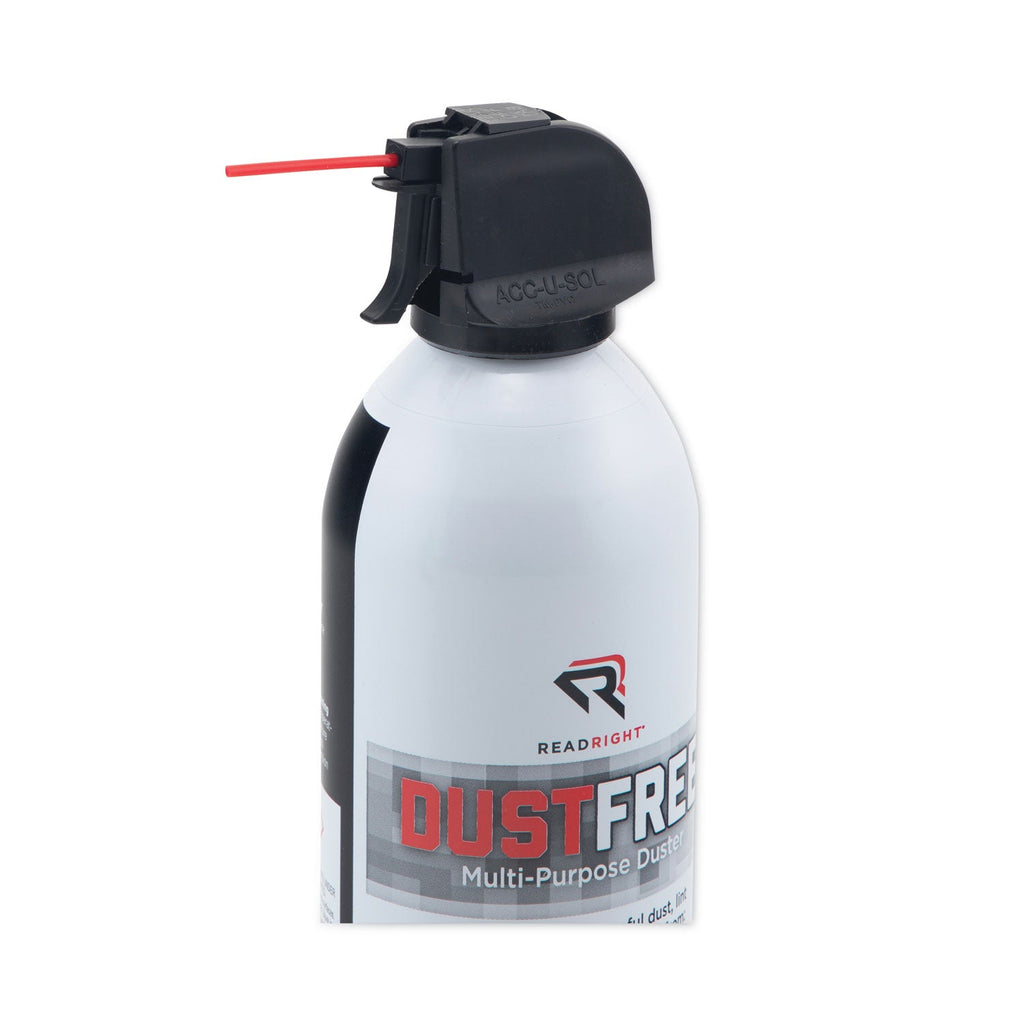 Read Right DustFree Multipurpose Duster, 10 oz Can, 6/Pack
