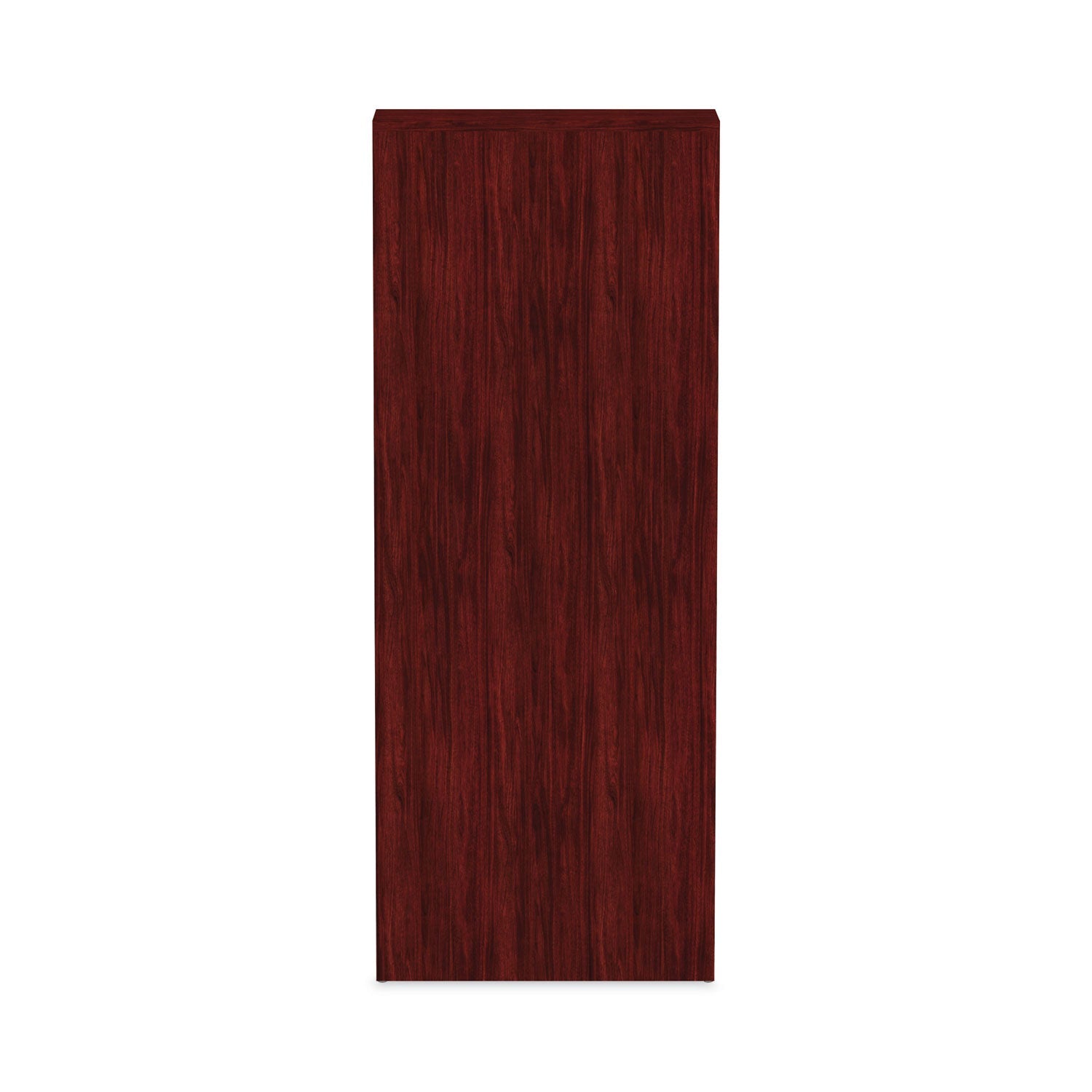 Alera Valencia Series Bookcase, Six-Shelf, 31.75w x 14d x 80.25h, Mahogany