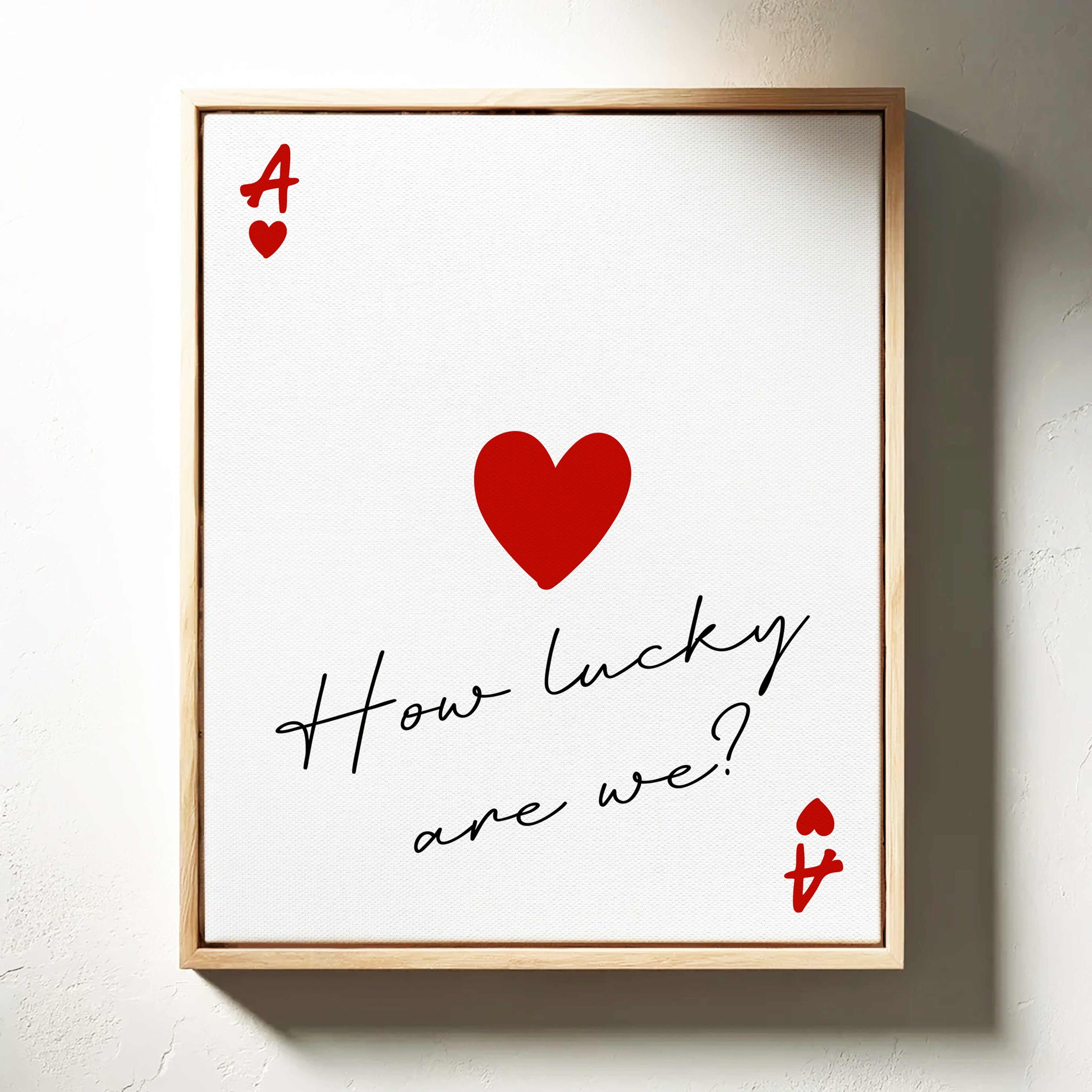 How Lucky Are We?