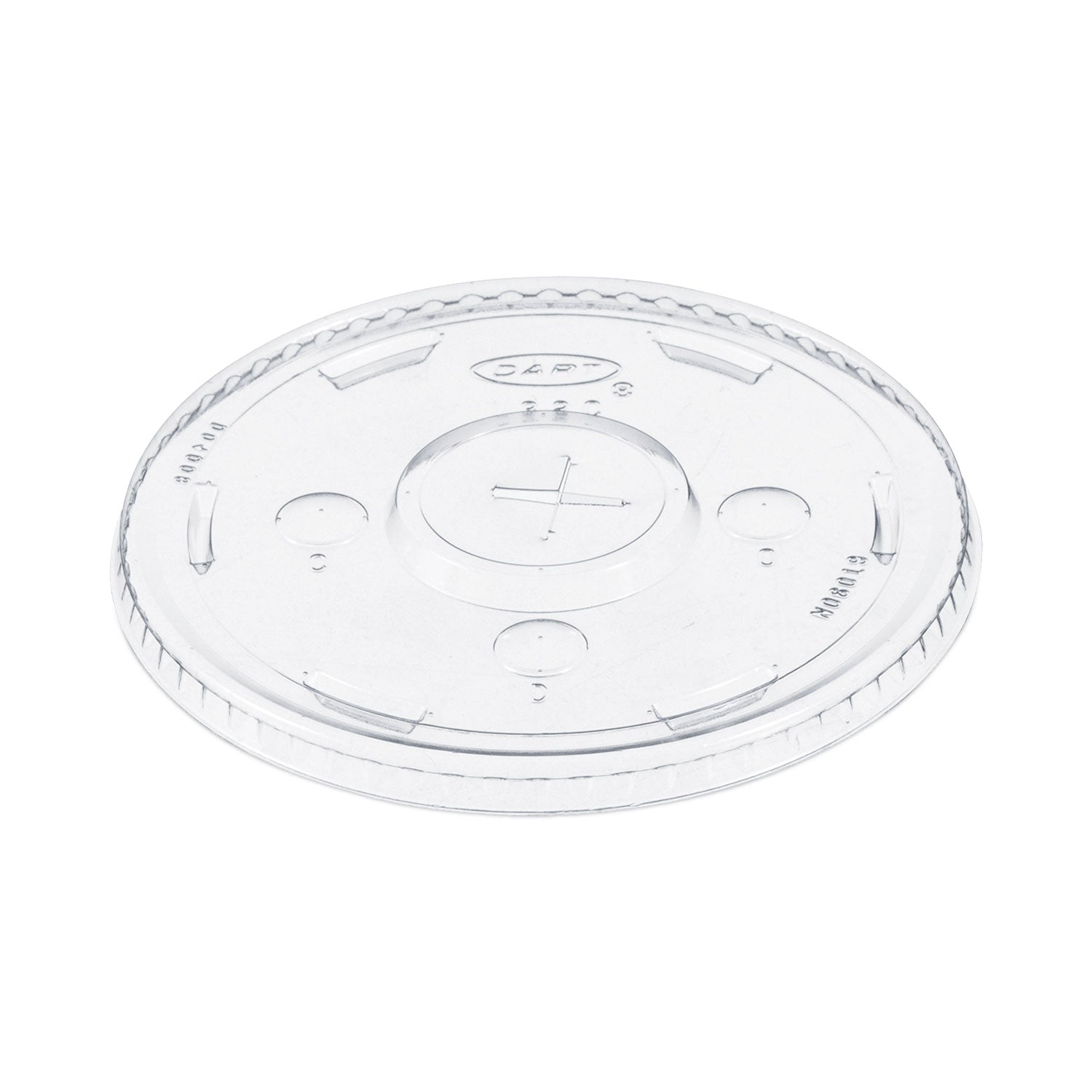 Dart Conex C-Cup Lids, Fits Plastic Cups, Fits 32 oz Cups, Clear, 50/Pack, 20 Packs/Carton