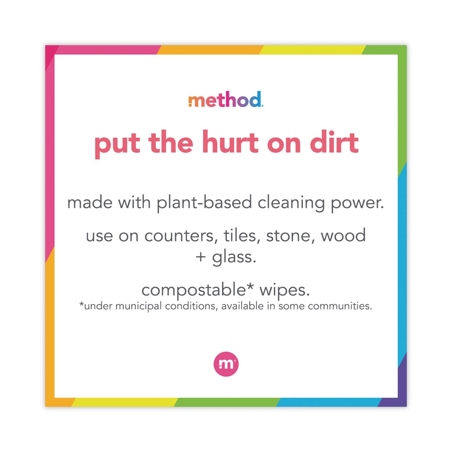 Method All Surface Cleaner, French Lavender, 28 oz Spray Bottle, 8/Carton