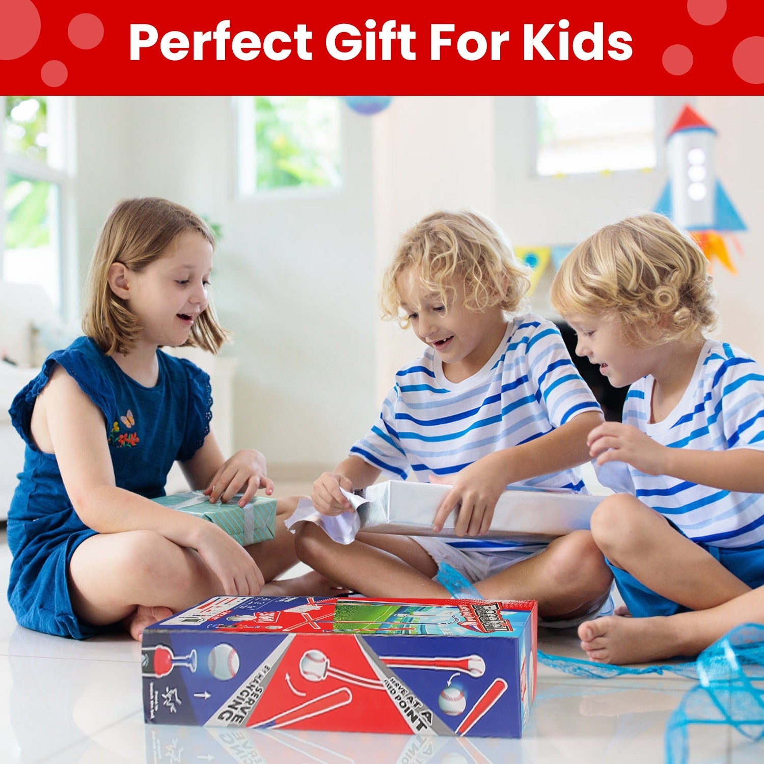 Gbruno Baseball Toy Kit for Ages 3–5