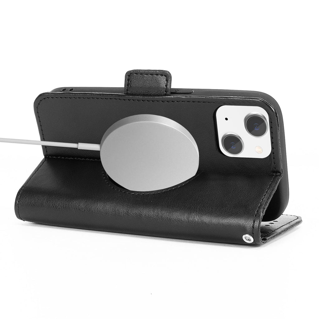 iPhone 15 Leather Wallet Case with MagSafe - Card Holder | Indy Series