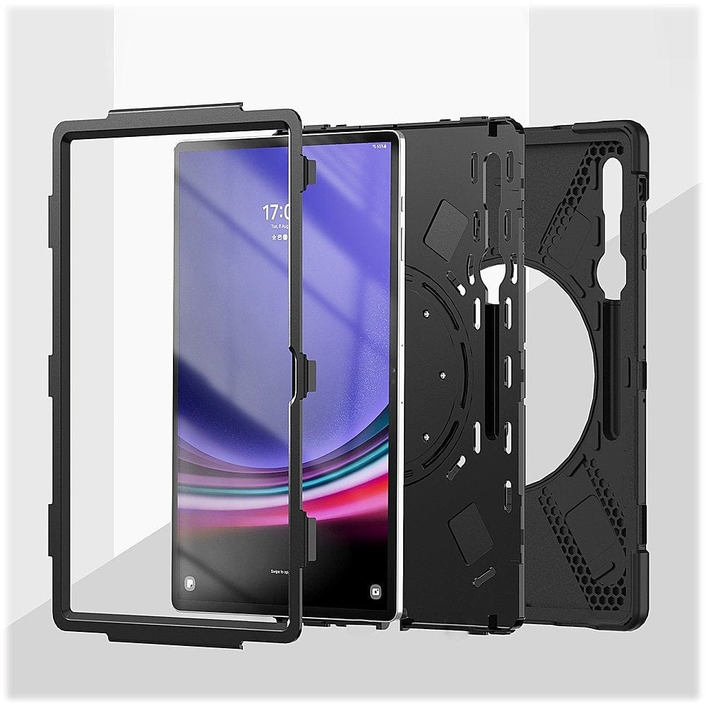 Raider X Series Heavy-Duty Hand Strap Case - Samsung Galaxy Tab S10 Ultra, Tab S9 Ultra, and Tab S8 Ultra