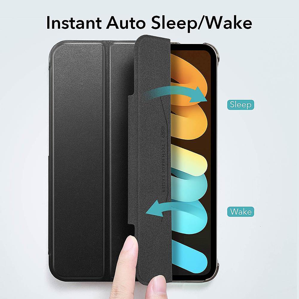 Venture Series Tri-Fold Magnetic Case - Apple iPad mini (A17 Pro) Apple iPad mini (6th Generation 2021)