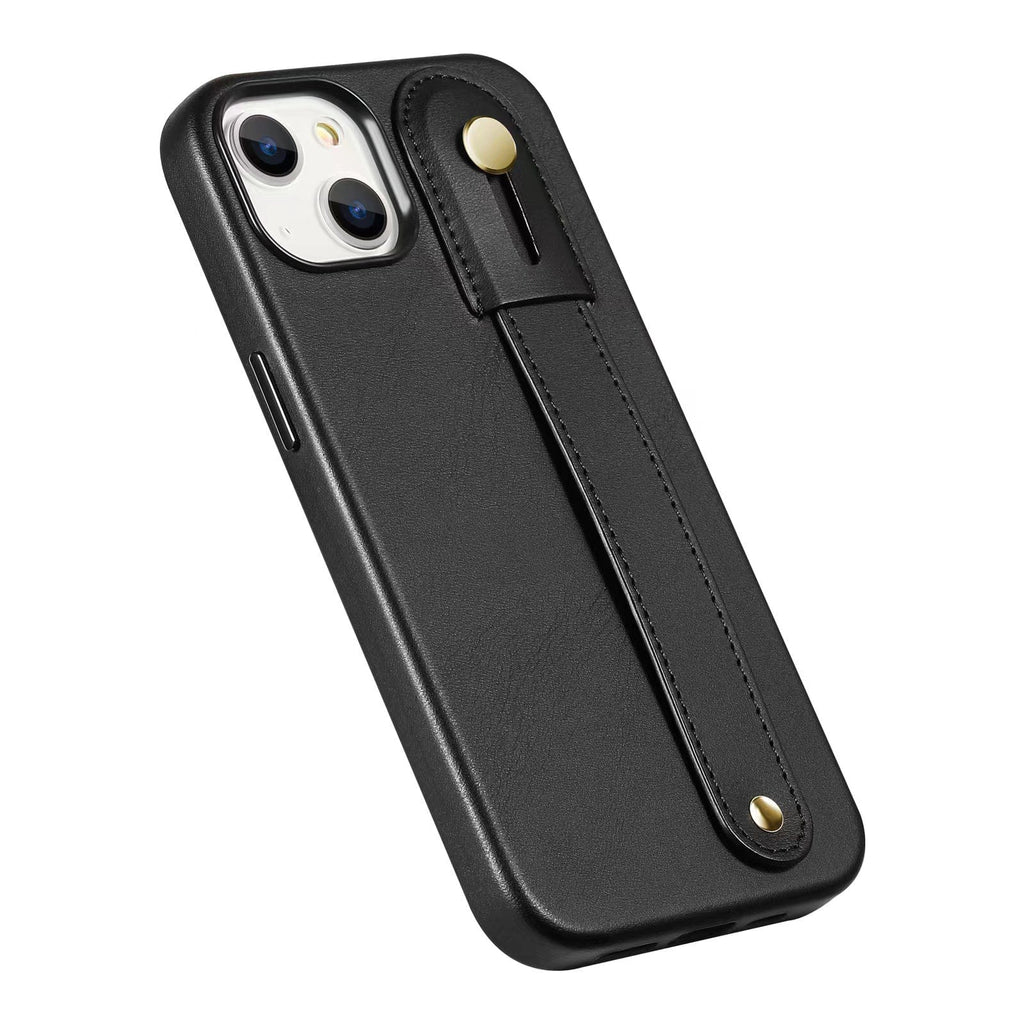 iPhone 15 Leather FingerGrip Case with MagSafe | Indy Series