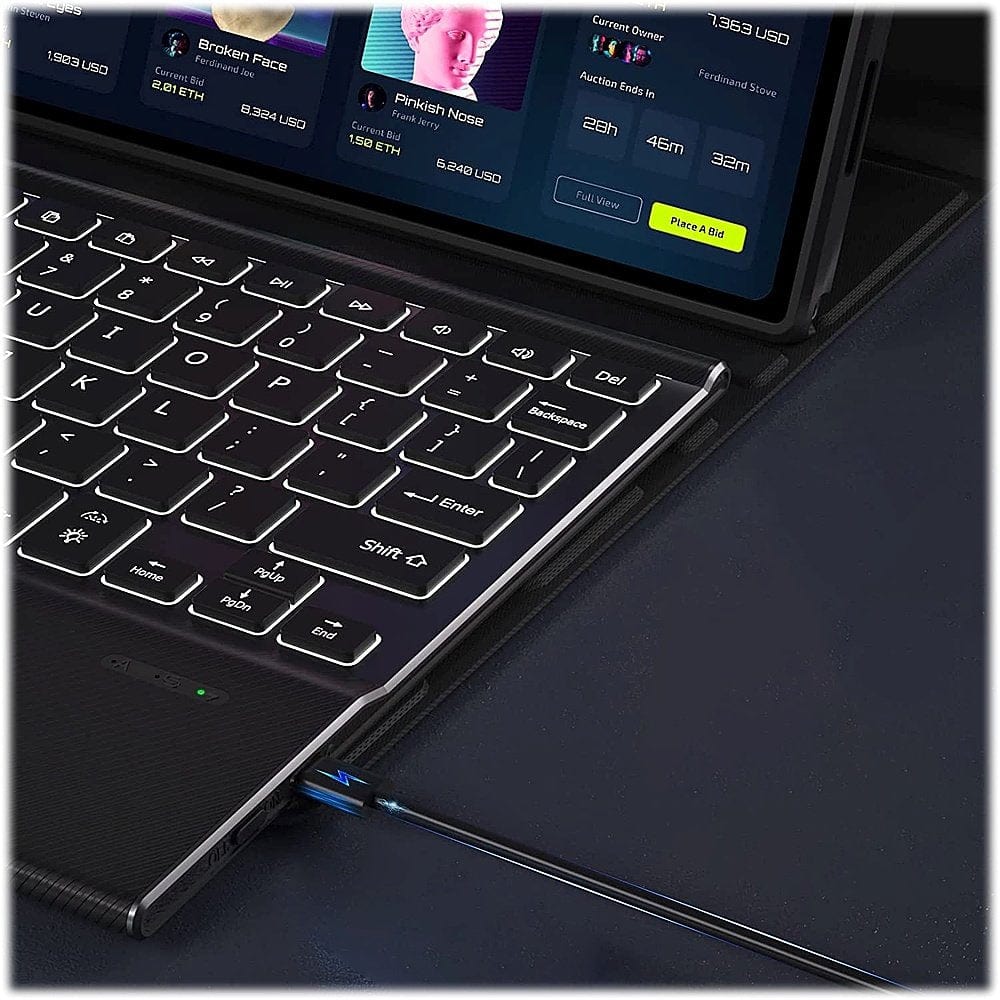 Navigate Series Keyboard Folio Case - Galaxy Tab S10 Lite (2025), S10 FE, Tab S9 and Tab S9 FE
