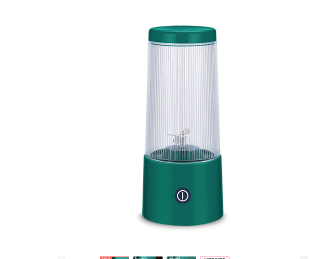 Portable Mini Juicer Cup 350ml USB Rechargeable 4-Blade