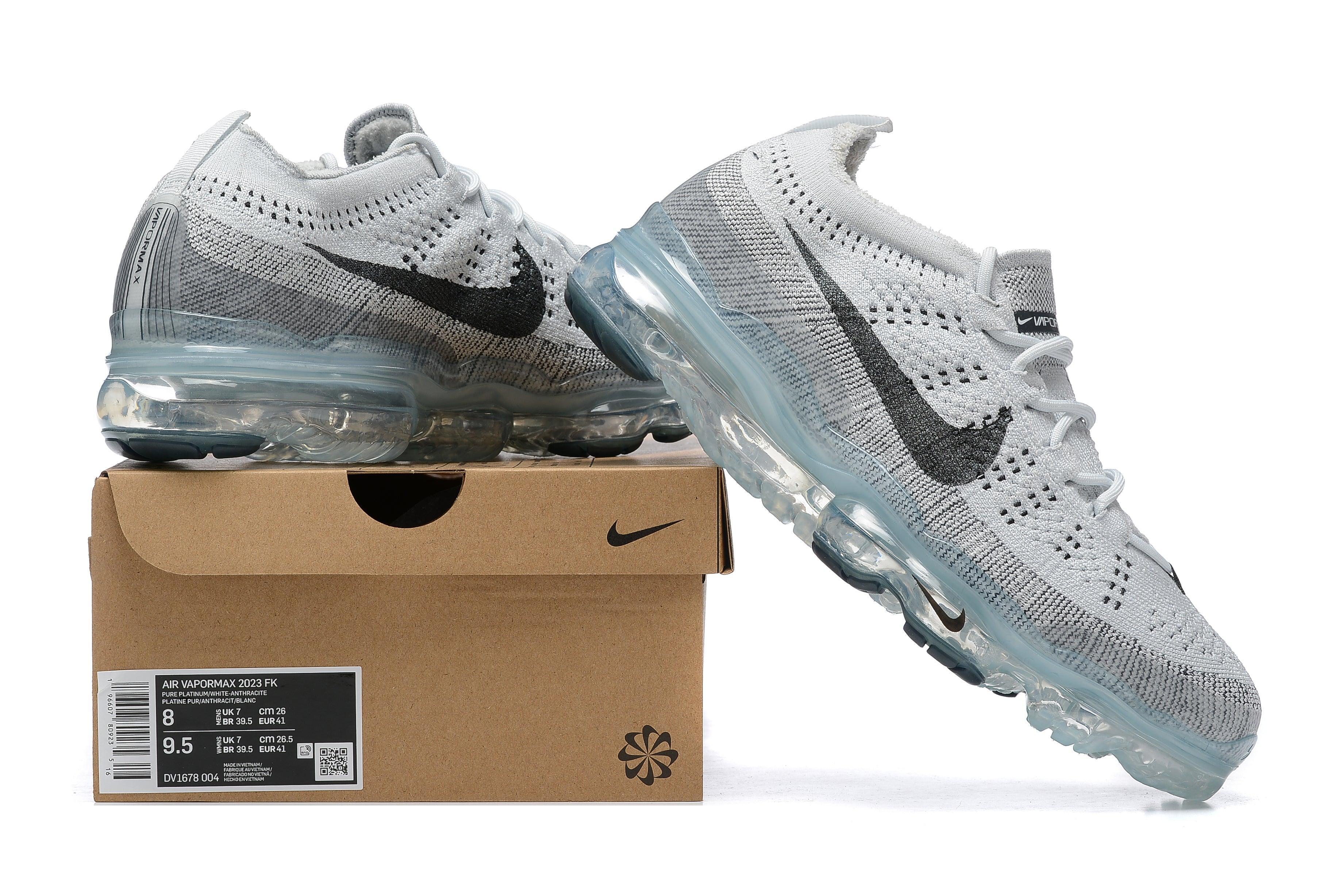 Nike Air VaporMax 2023 FlyKnit 'Pure Platinum Anthracite'