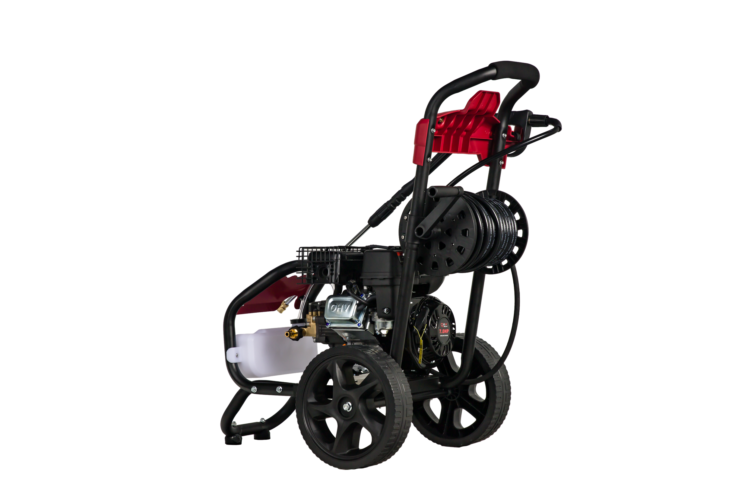 Pressure Washer, 7 HP, Gasoline-Powered, 2900 PSI