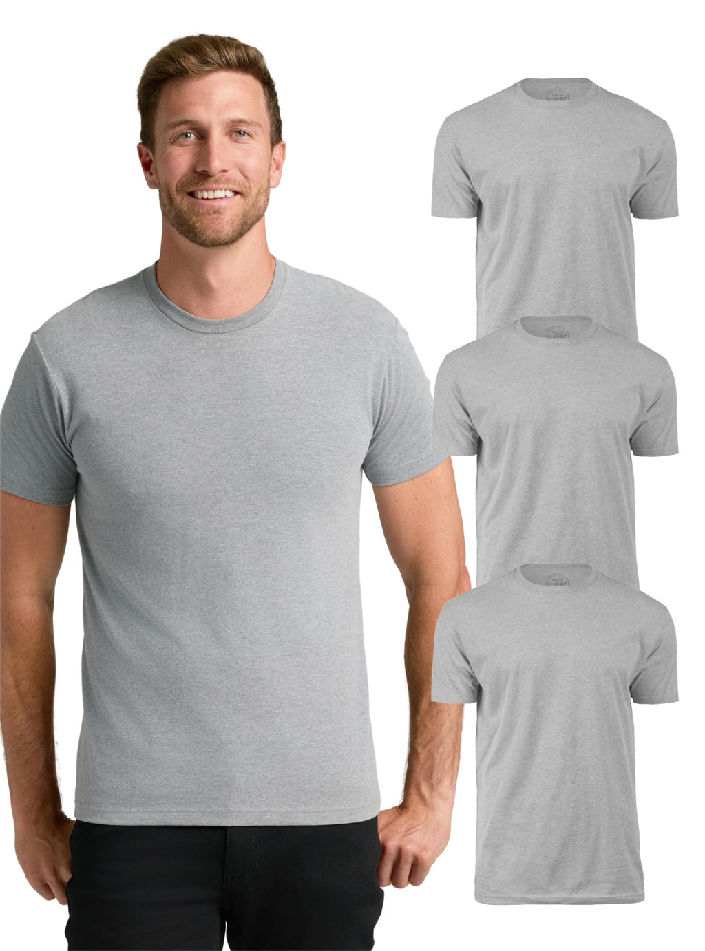 True Classic Mens T-Shirts – Short Sleeve Crew Neck