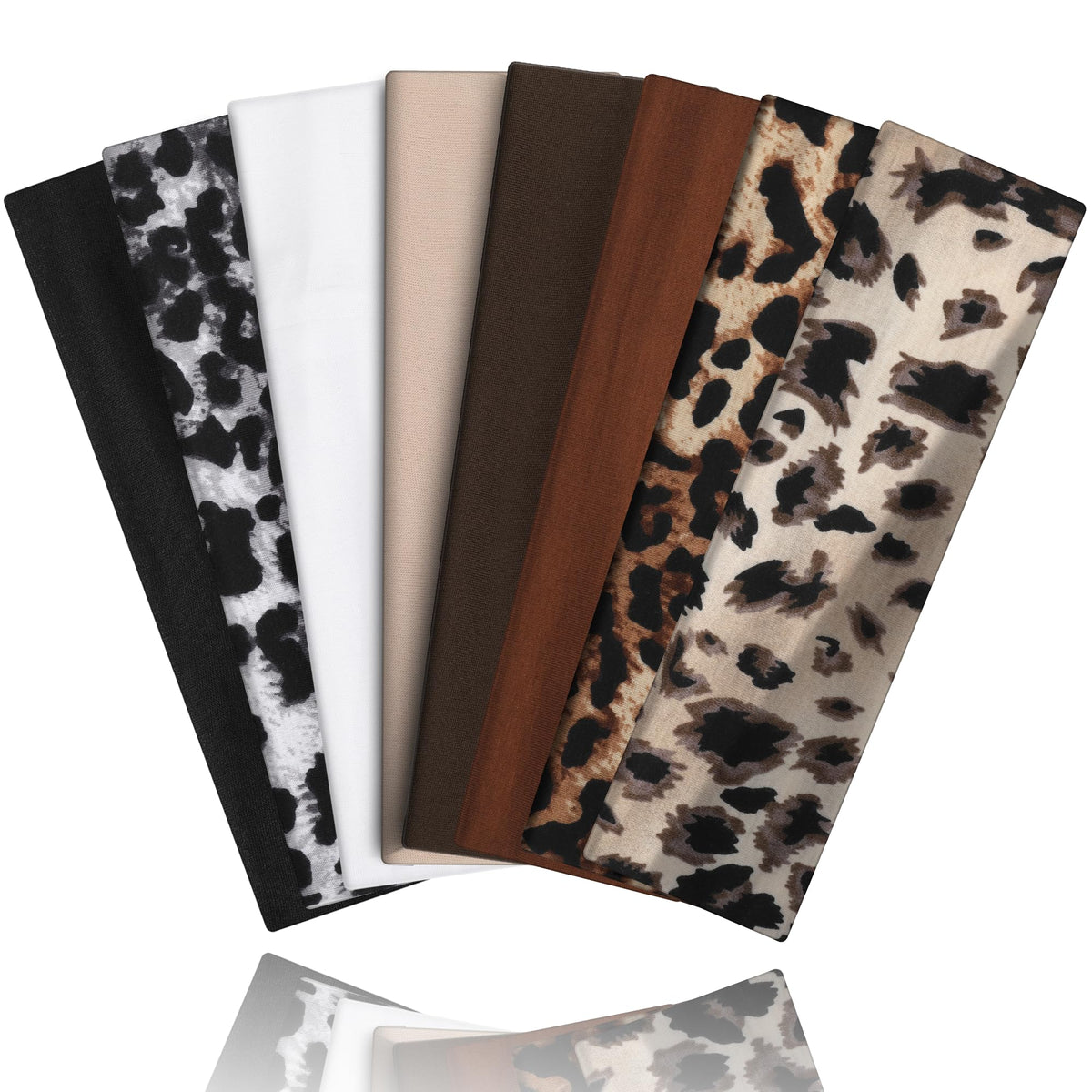 Headbands for Women 8PCS, Summer-Exclusive Elastic Non Slip Hair Head Bands