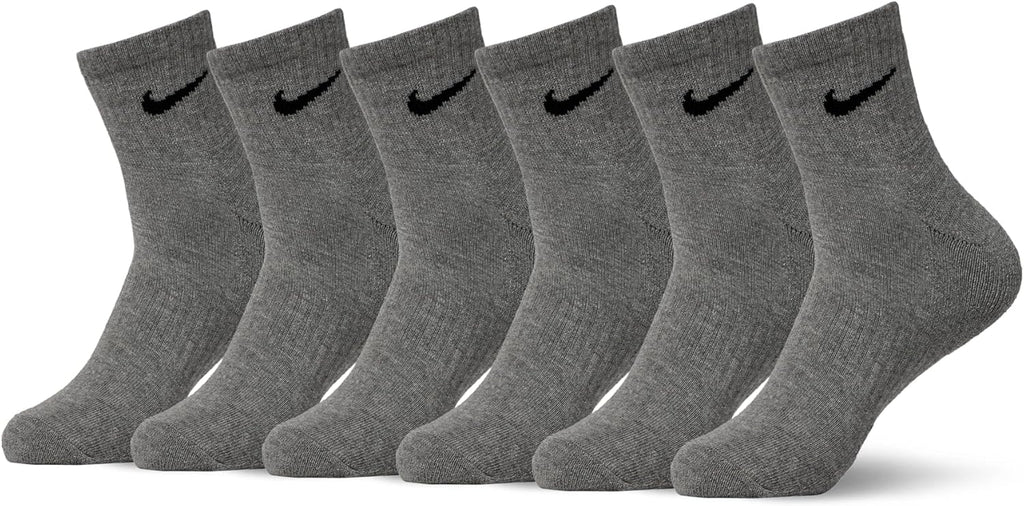 Nike Adult Everyday Cushioned Training Ankle Socks (6-Packs) | Mens Womens
