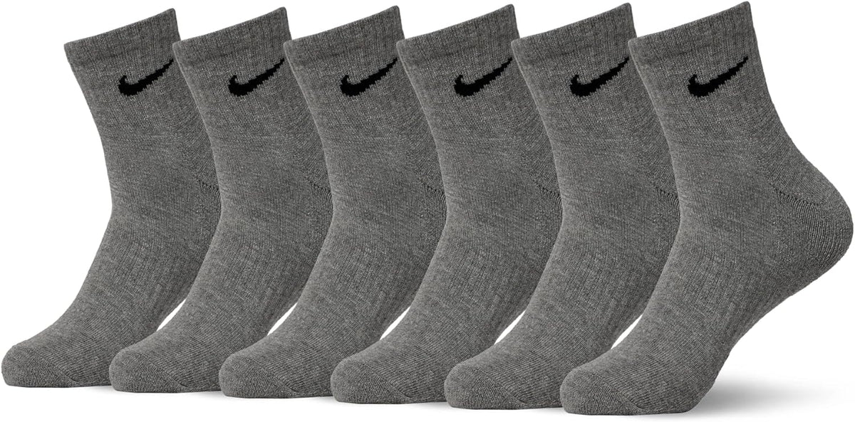 Nike Adult Everyday Cushioned Training Ankle Socks (6-Packs) | Mens Womens